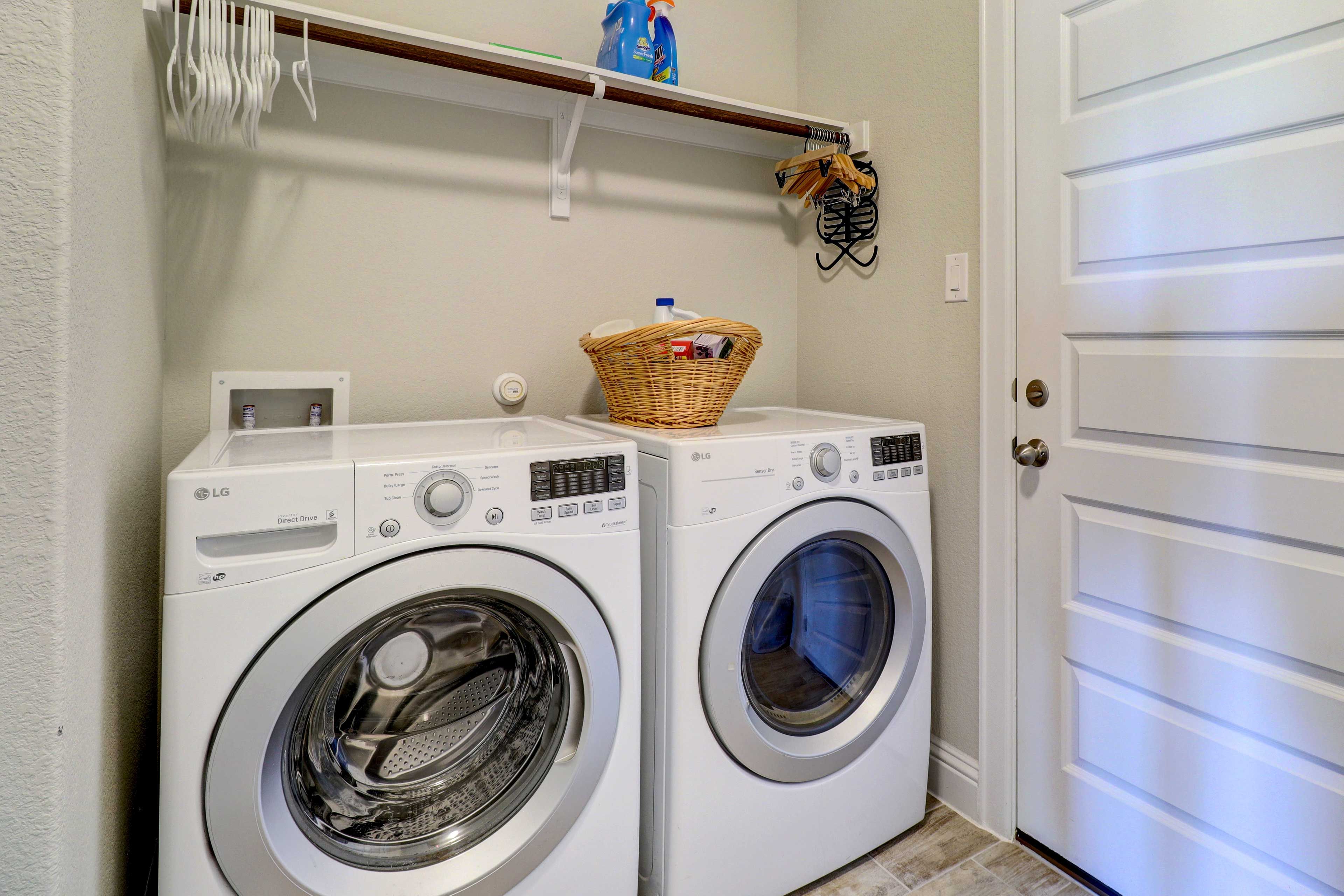 Laundry Area | Washer/Dryer | Laundry Detergent | Iron/Board