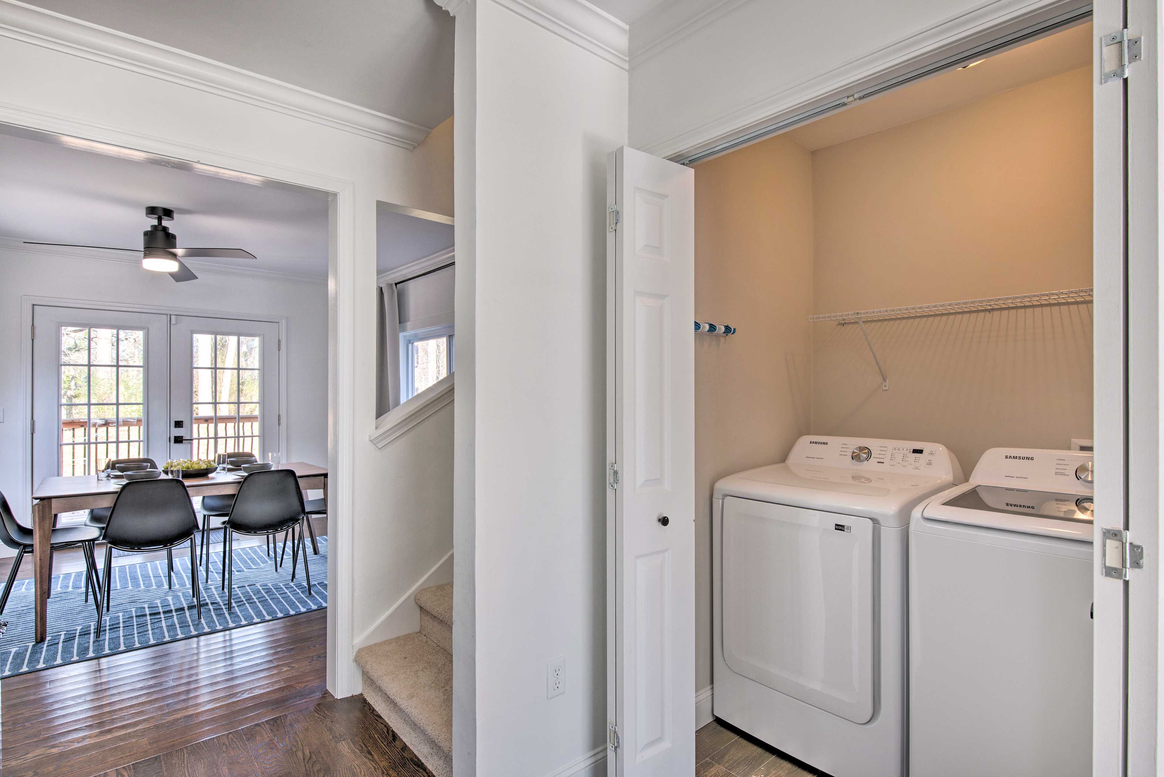 Laundry Area | Washer/Dryer | Laundry Detergent | Iron/Board