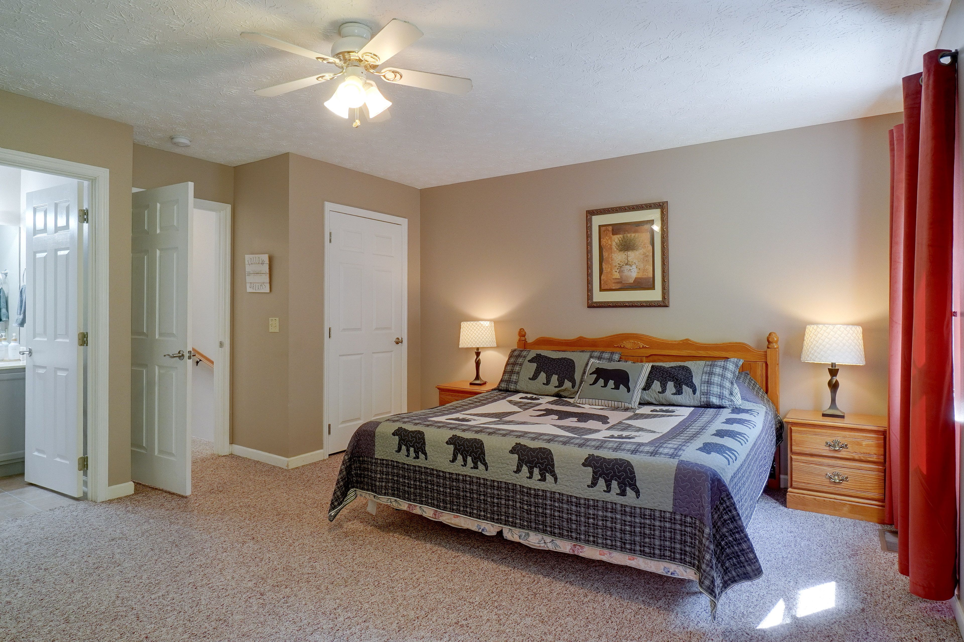 Bedroom 2 | King Bed | Twin Daybed w/ Twin Trundle | 2nd Floor