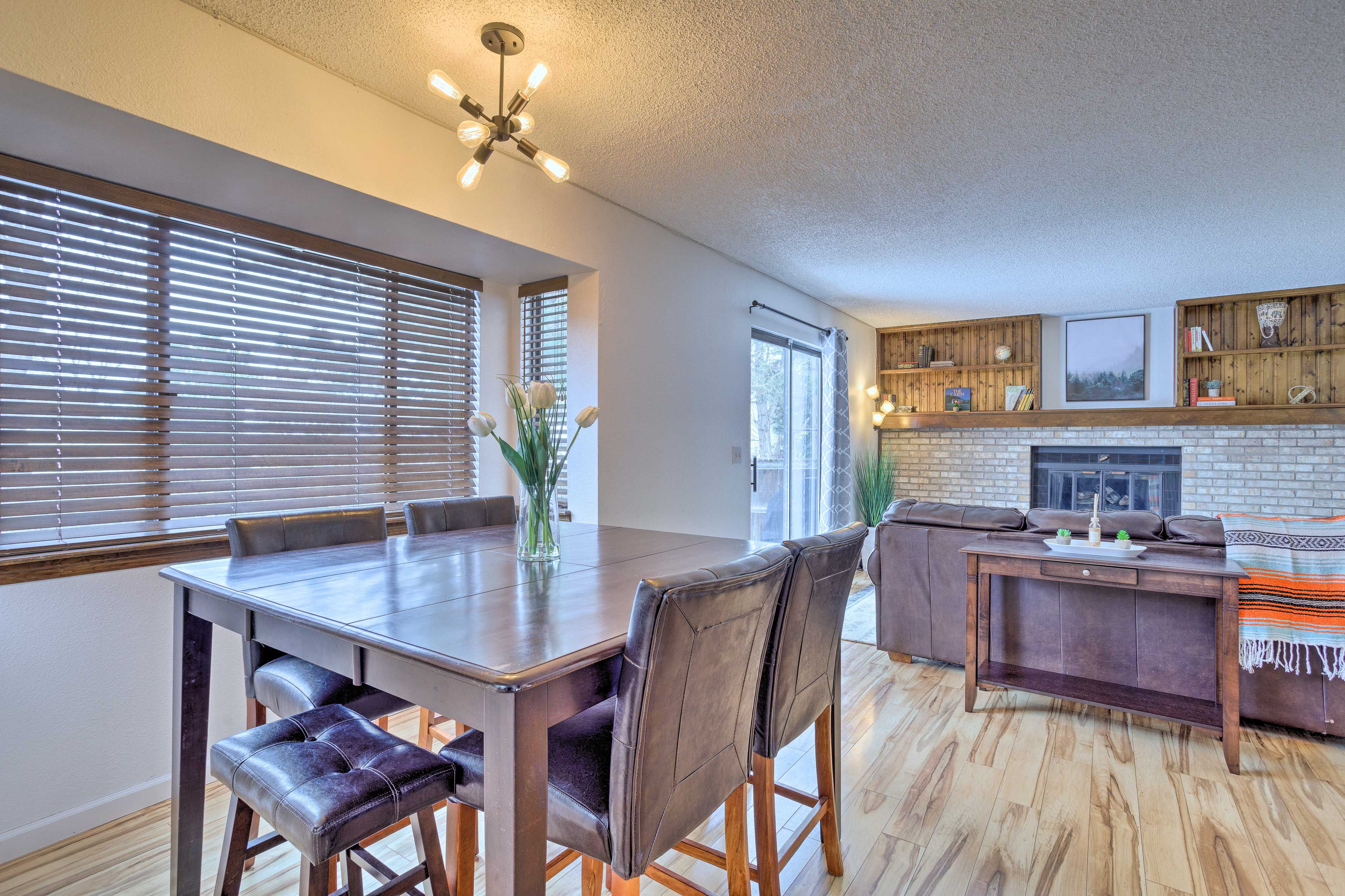 Dining Room | 2-Story House | Multiple Living Areas