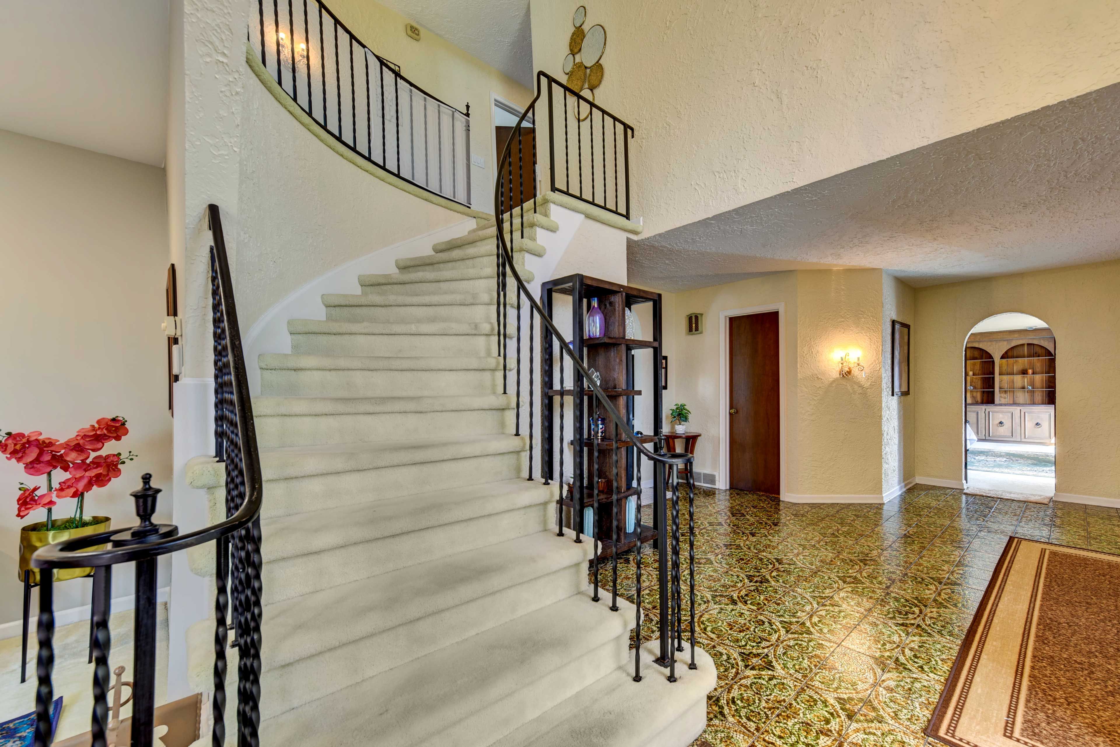 Entryway | Stairs to Access Remaining Bedrooms