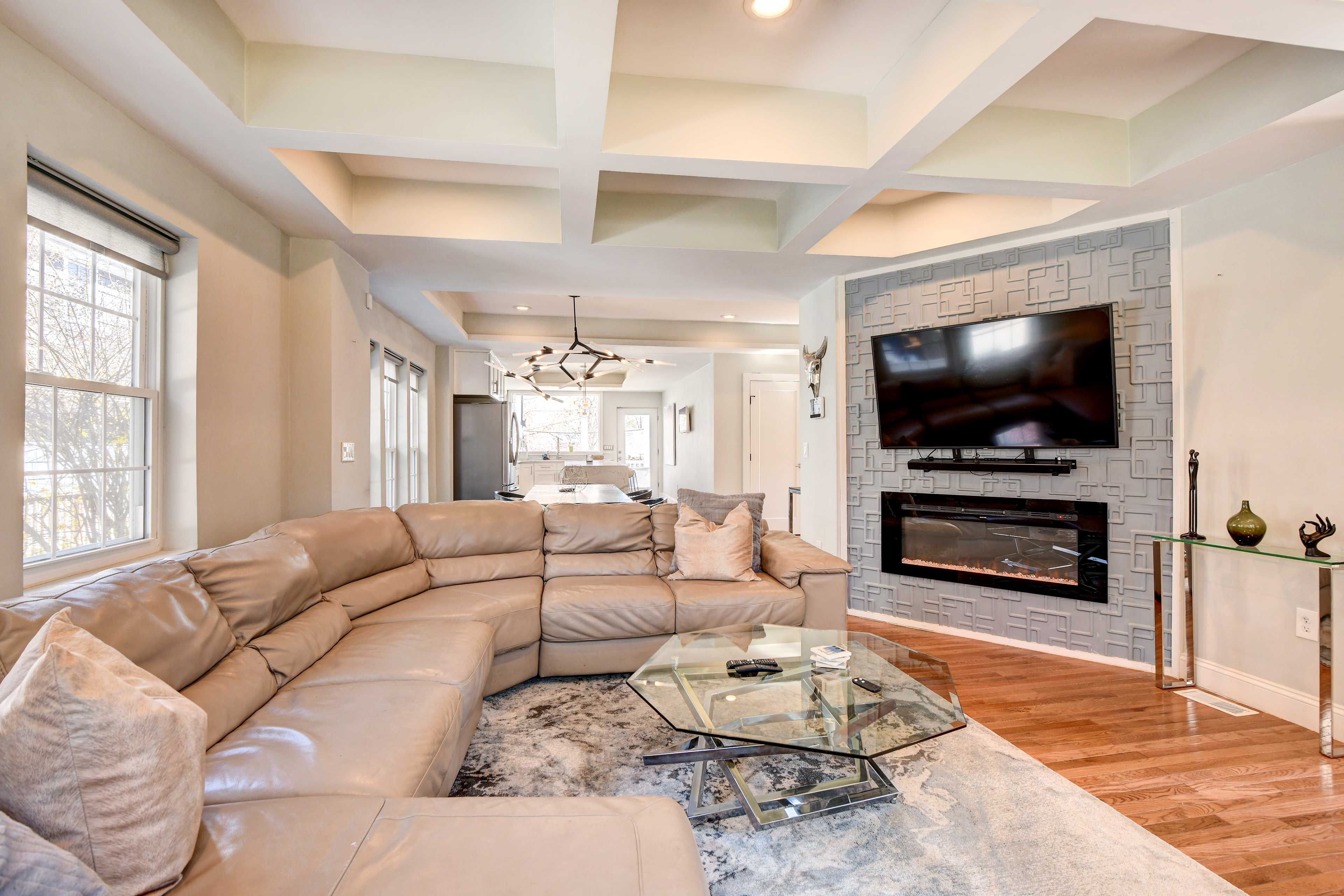 Living Room | Central Air Conditioning & Heating