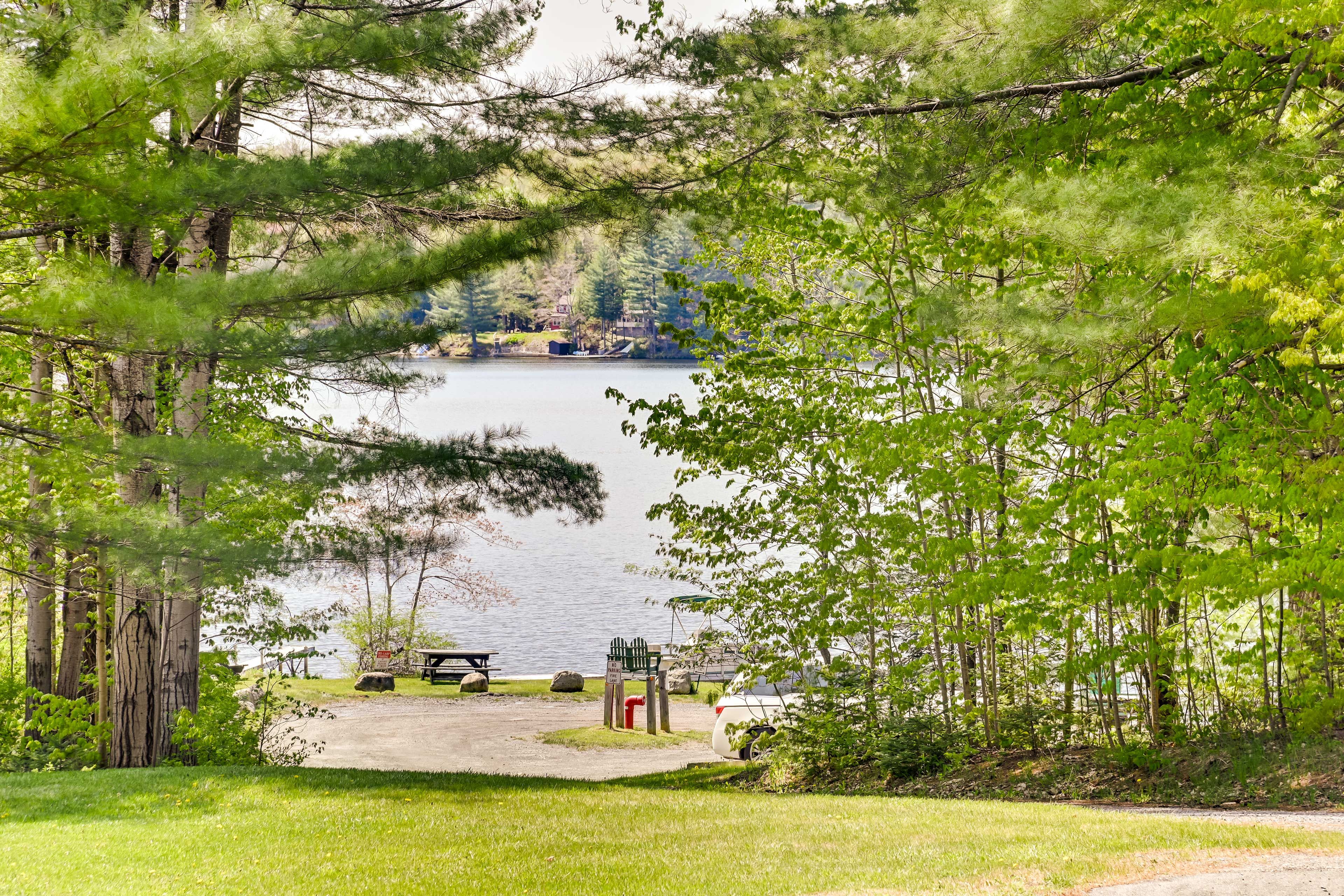 Lake Access Across Street