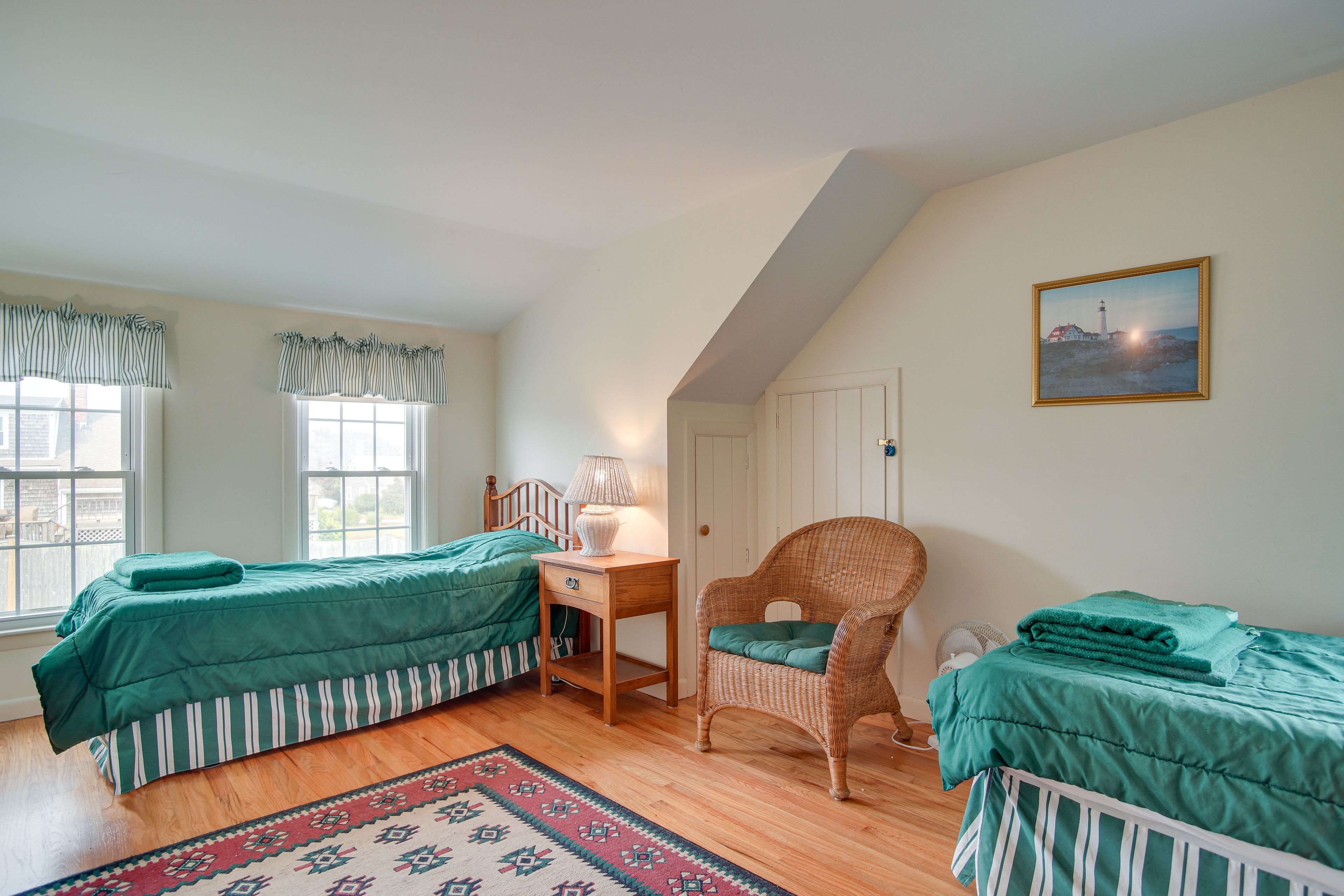 Bedroom 2 | King Bed (New Photos Coming) | 2nd Floor | Hangers