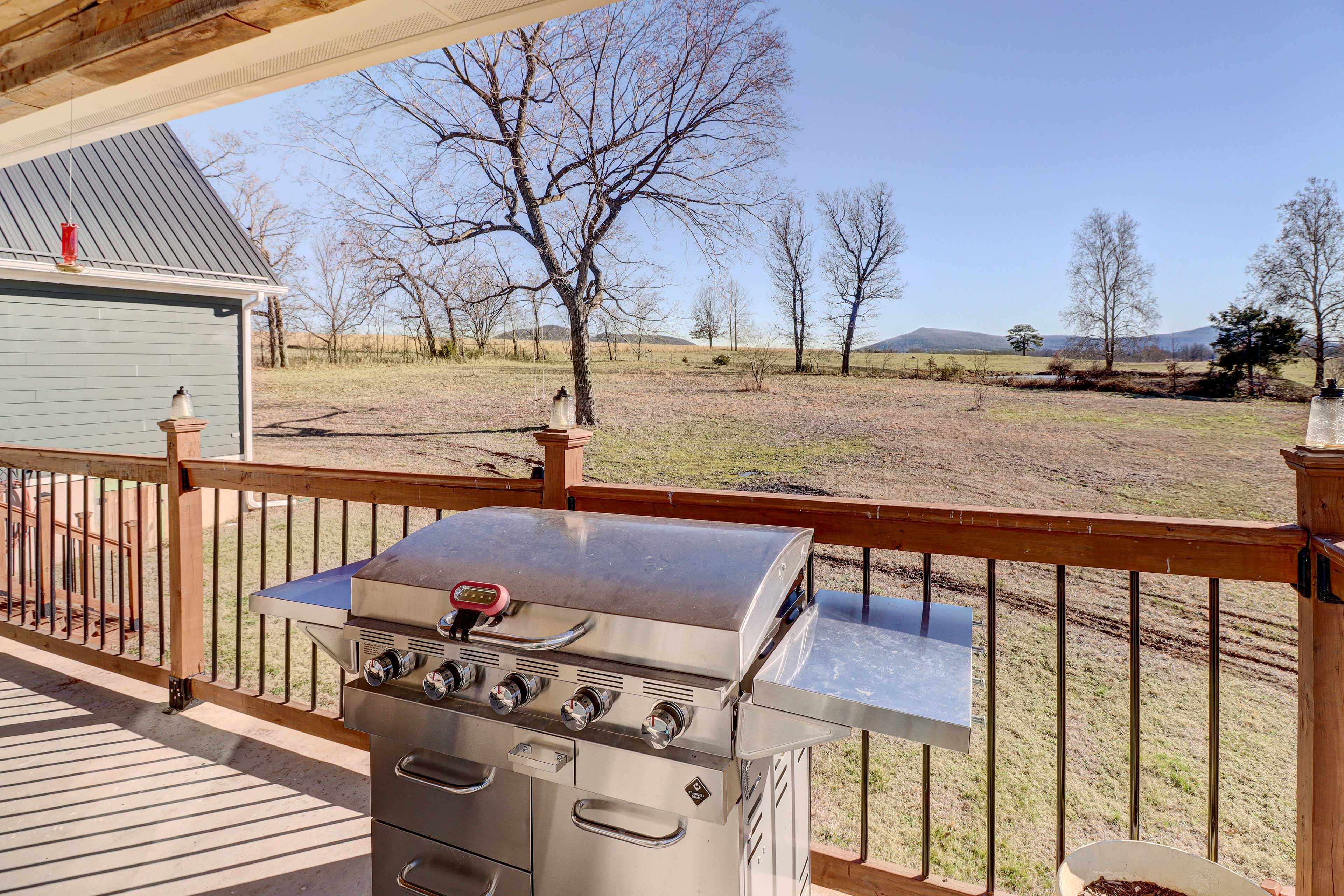 Furnished Deck | Gas Griddle
