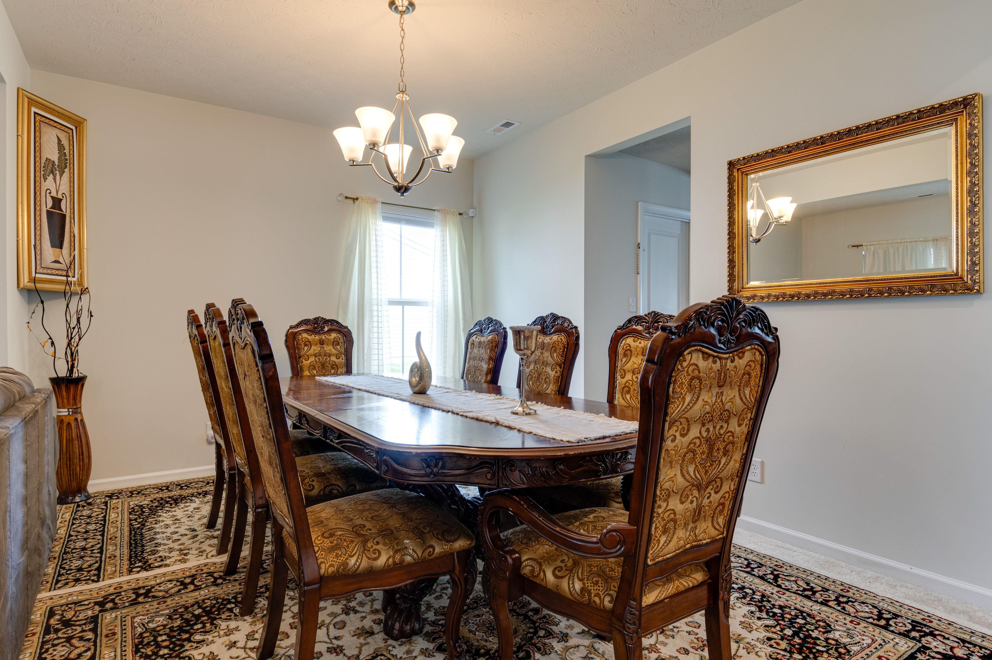Dining Room | 1st Floor | Dishware/Flatware Provided | Coffee Maker