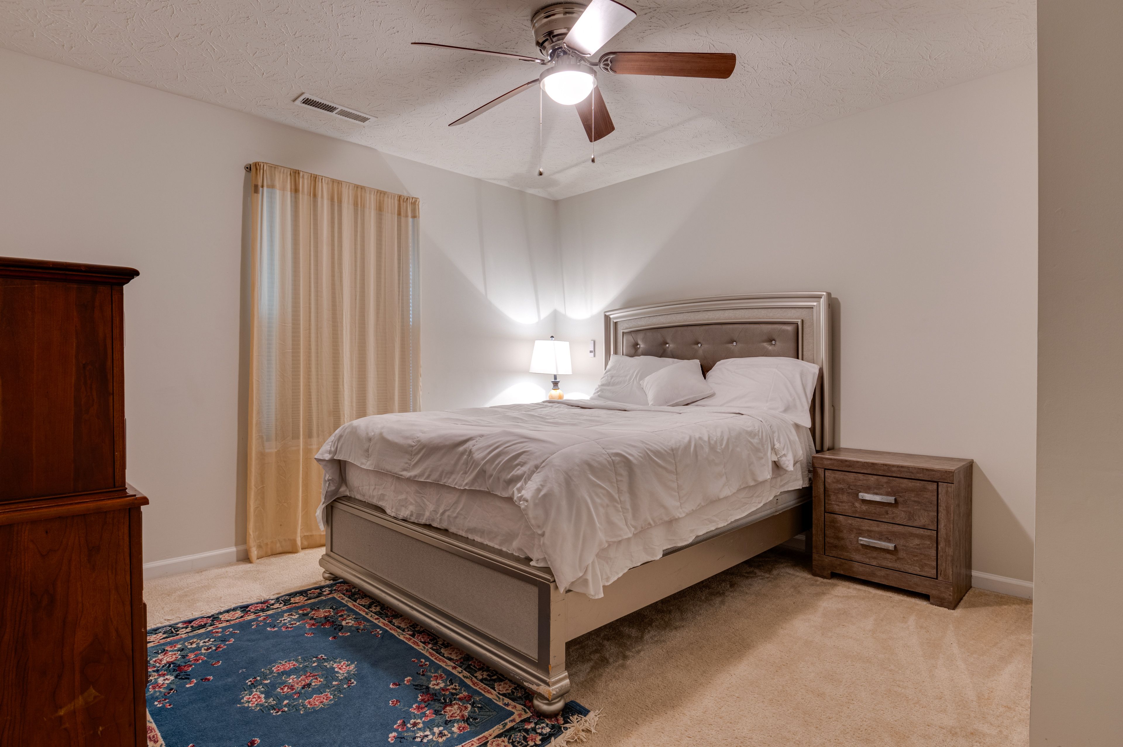 Bedroom 3 | 2nd Floor | Queen Bed | Ceiling Fan