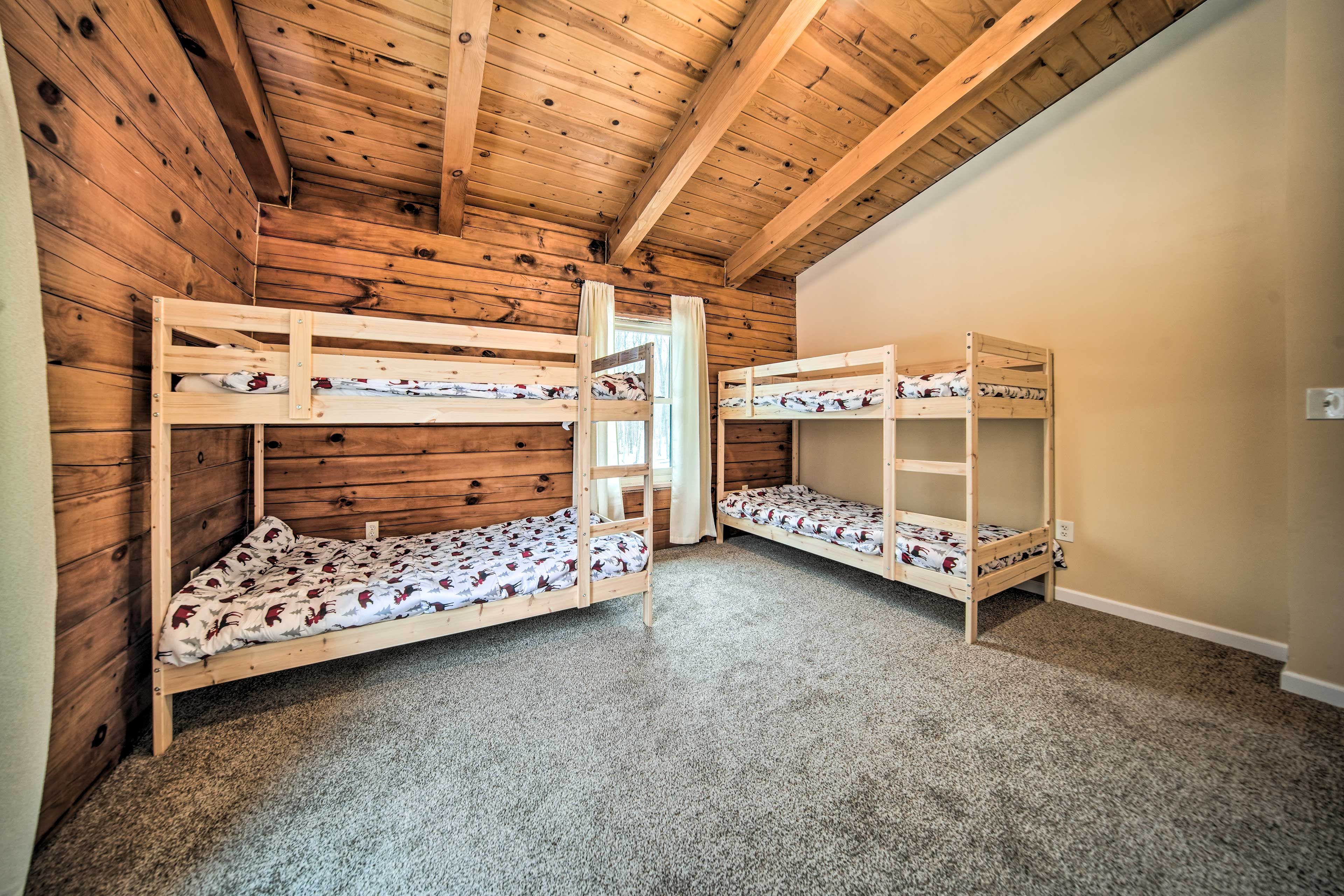 Bedroom 3 | 2nd Floor | 2 Twin Bunk Beds