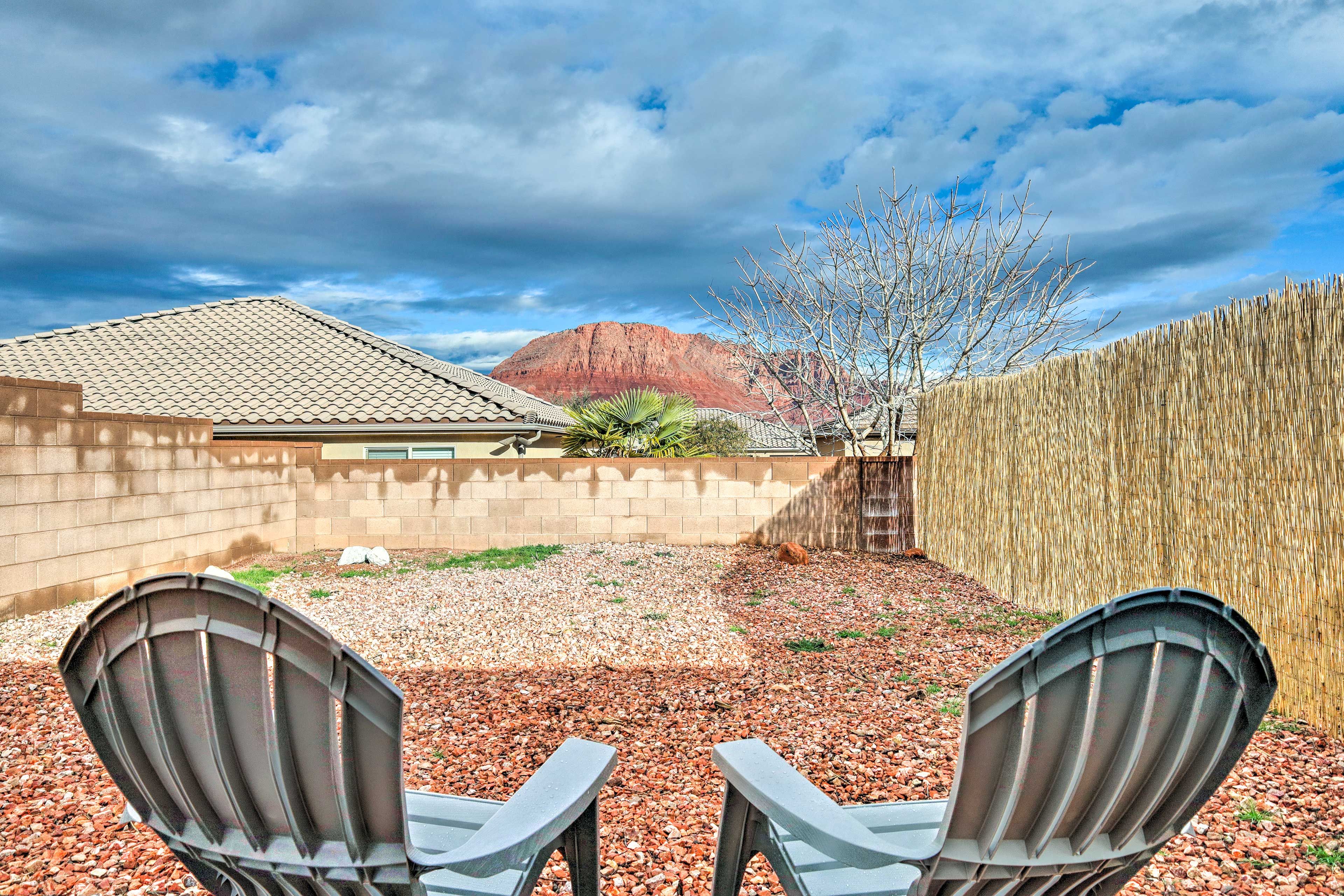 Private Backyard | Homeowner On-Site (Main House)