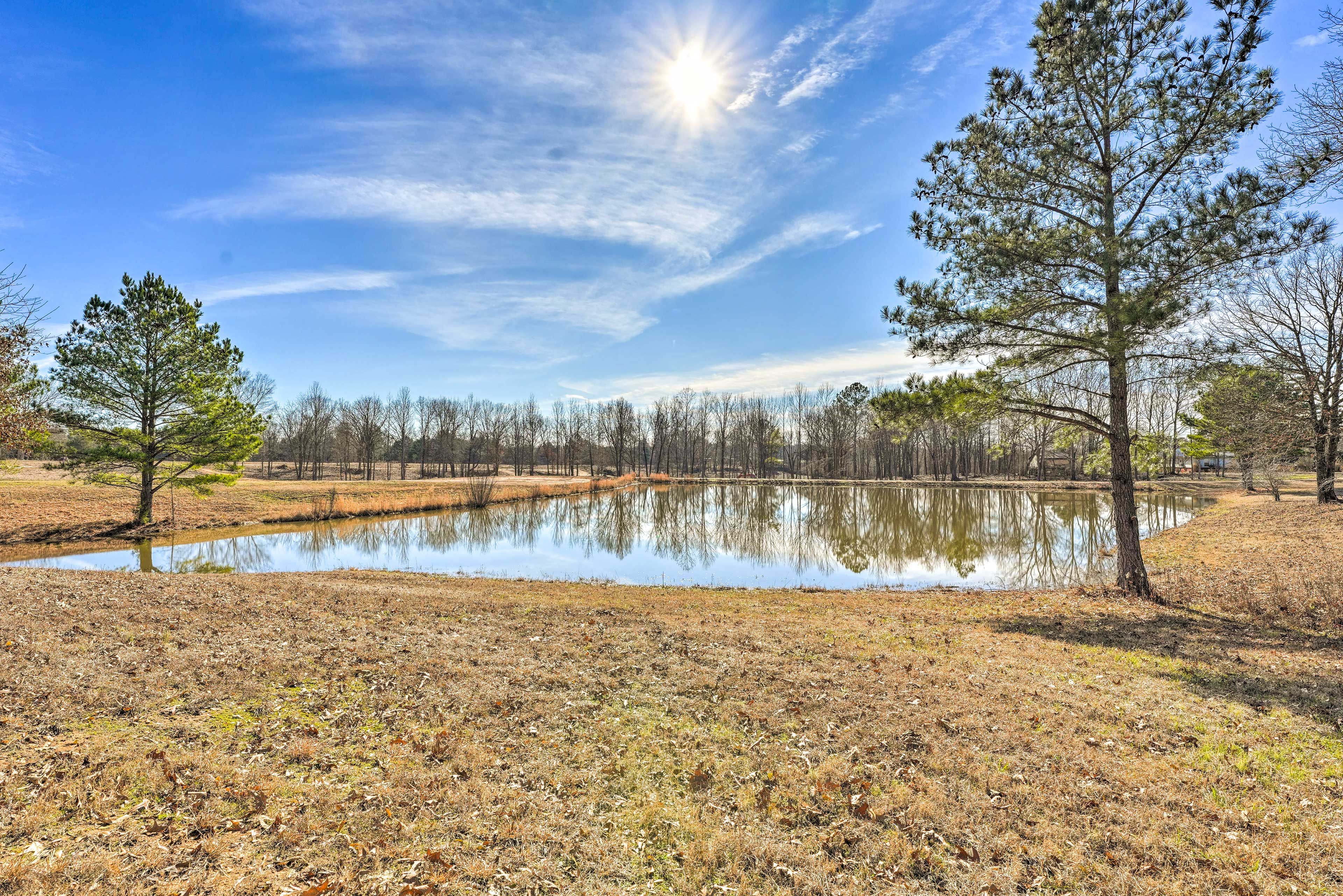 Fishing Pond On-Site | Quiet, Serene Setting