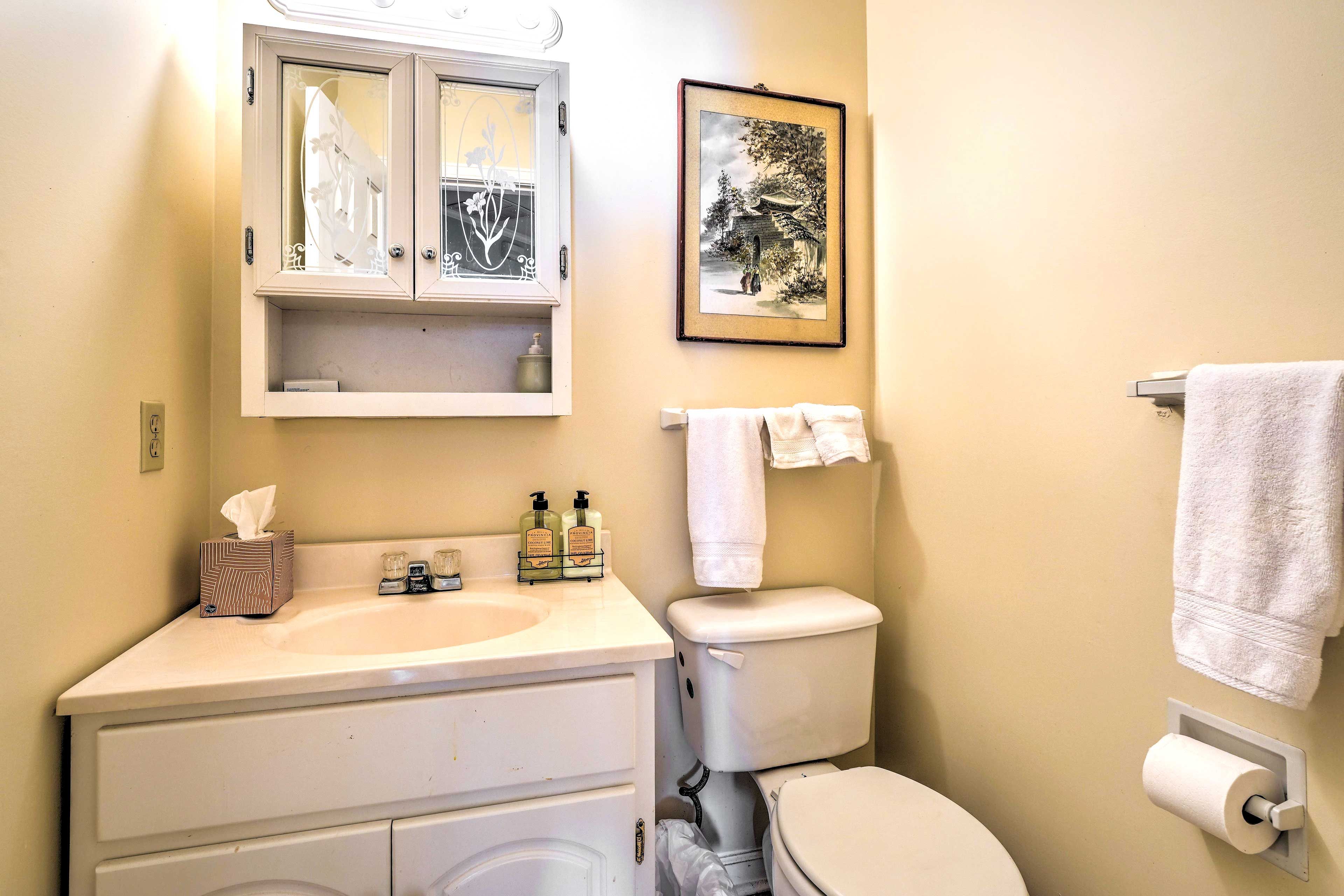 Half Bathroom | Complimentary Toiletries