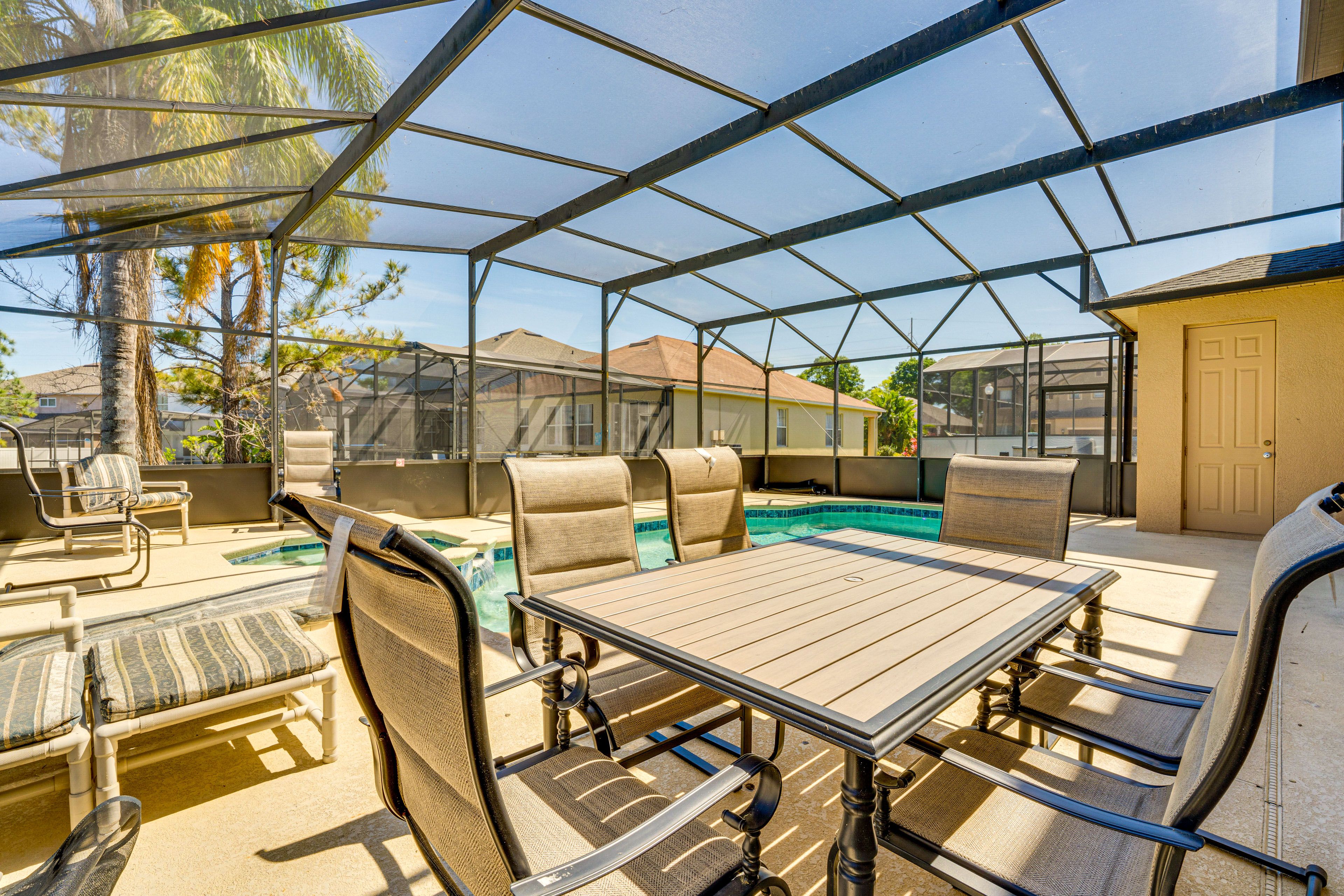 Outdoor Dining Area | Private Pool (Spa Not for Guest Use)