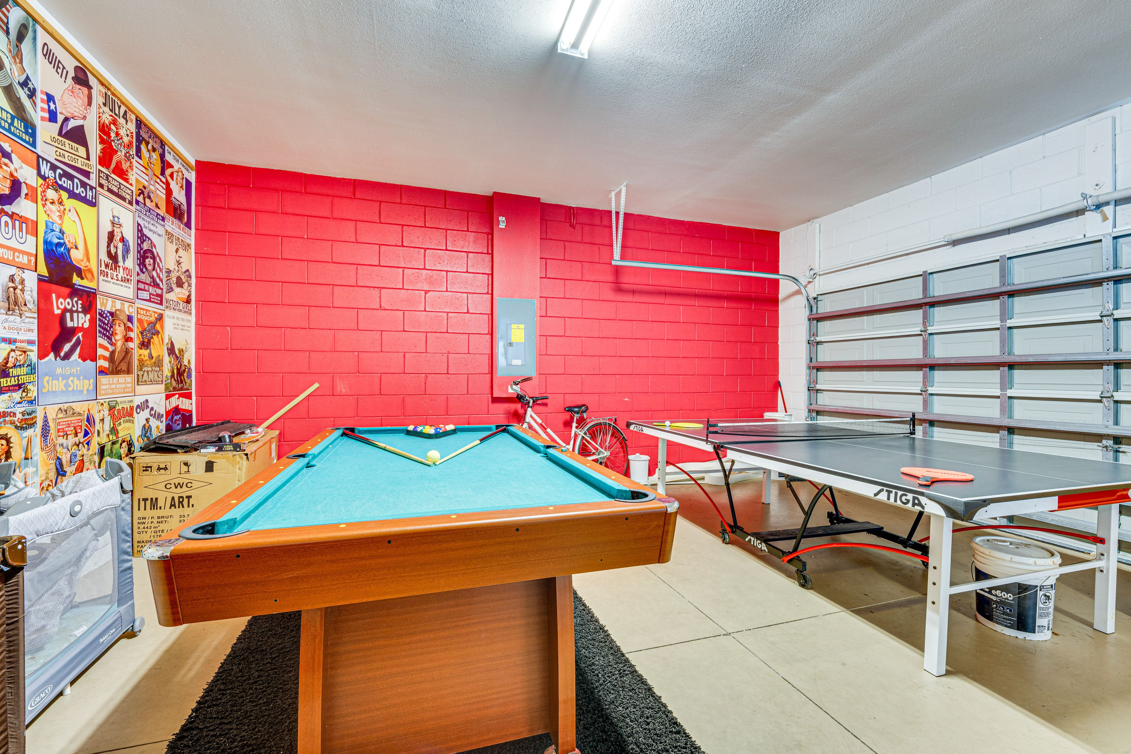 Game Room | Ping-Pong Table | Pool Table | 1st Floor