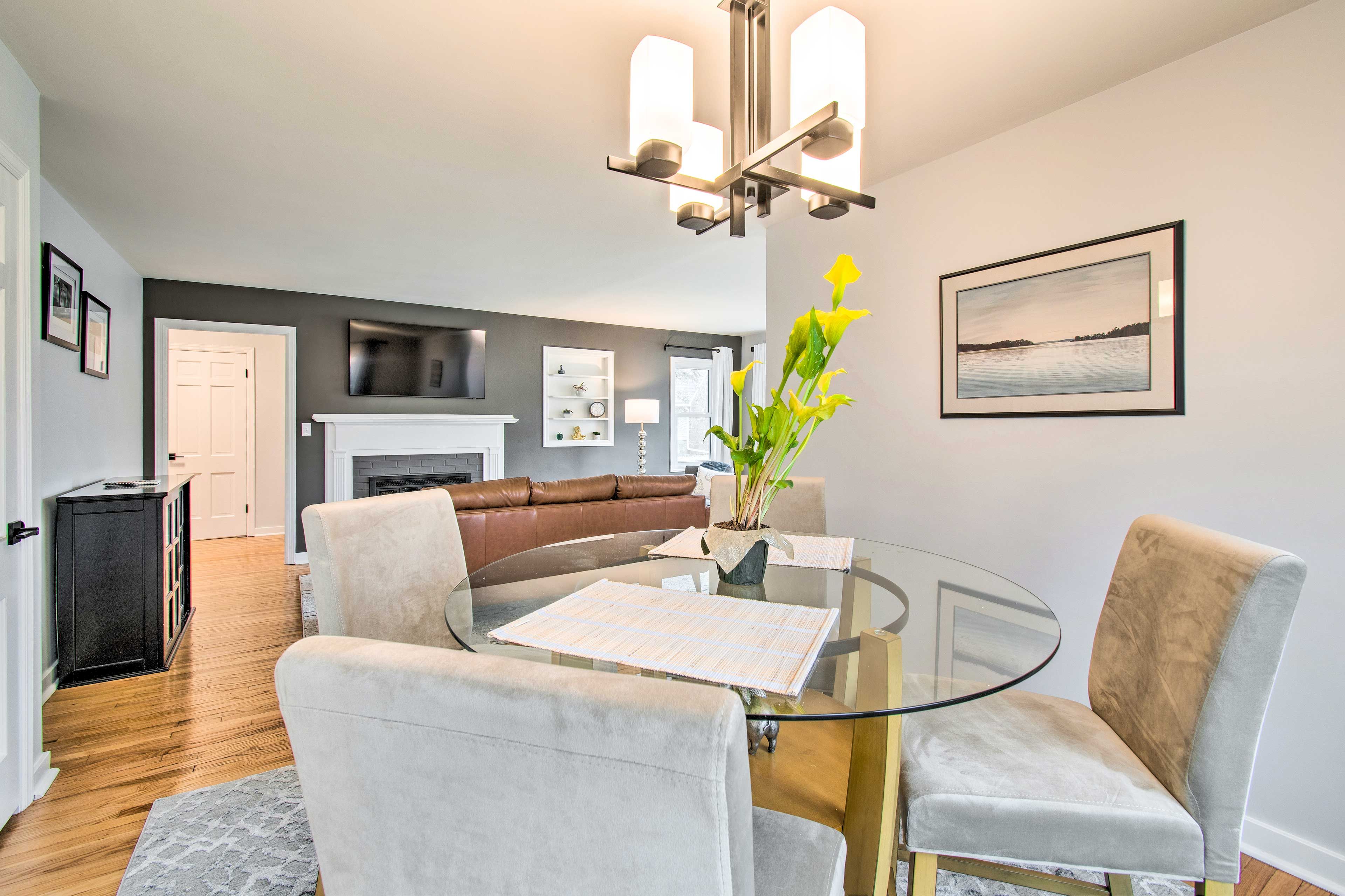 Dining Area | Fully Equipped Kitchen | Cooking Basics