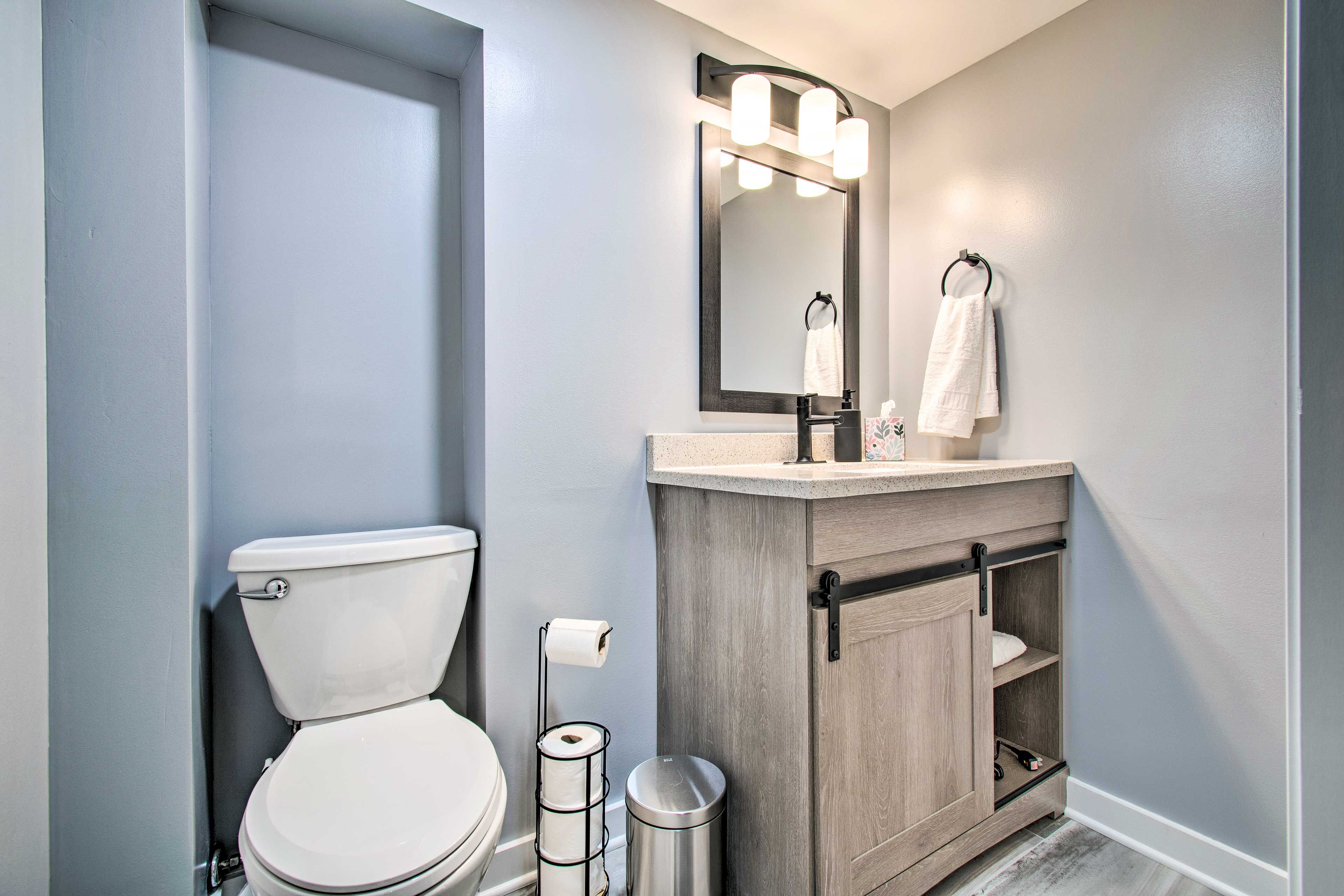 Half Bathroom | Hair Dryer