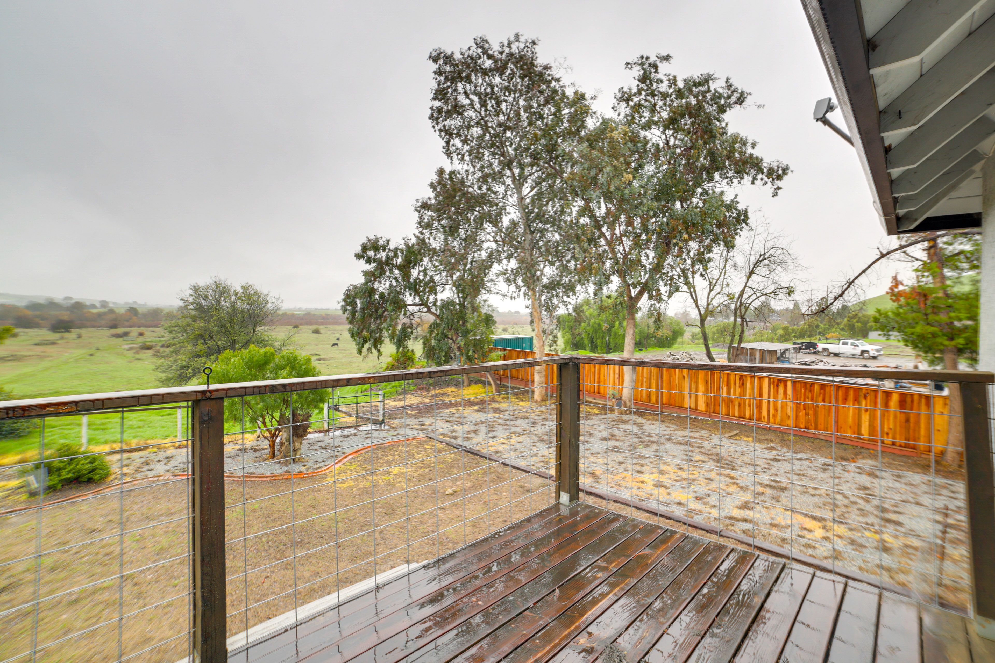 Private Balcony | Dog Door