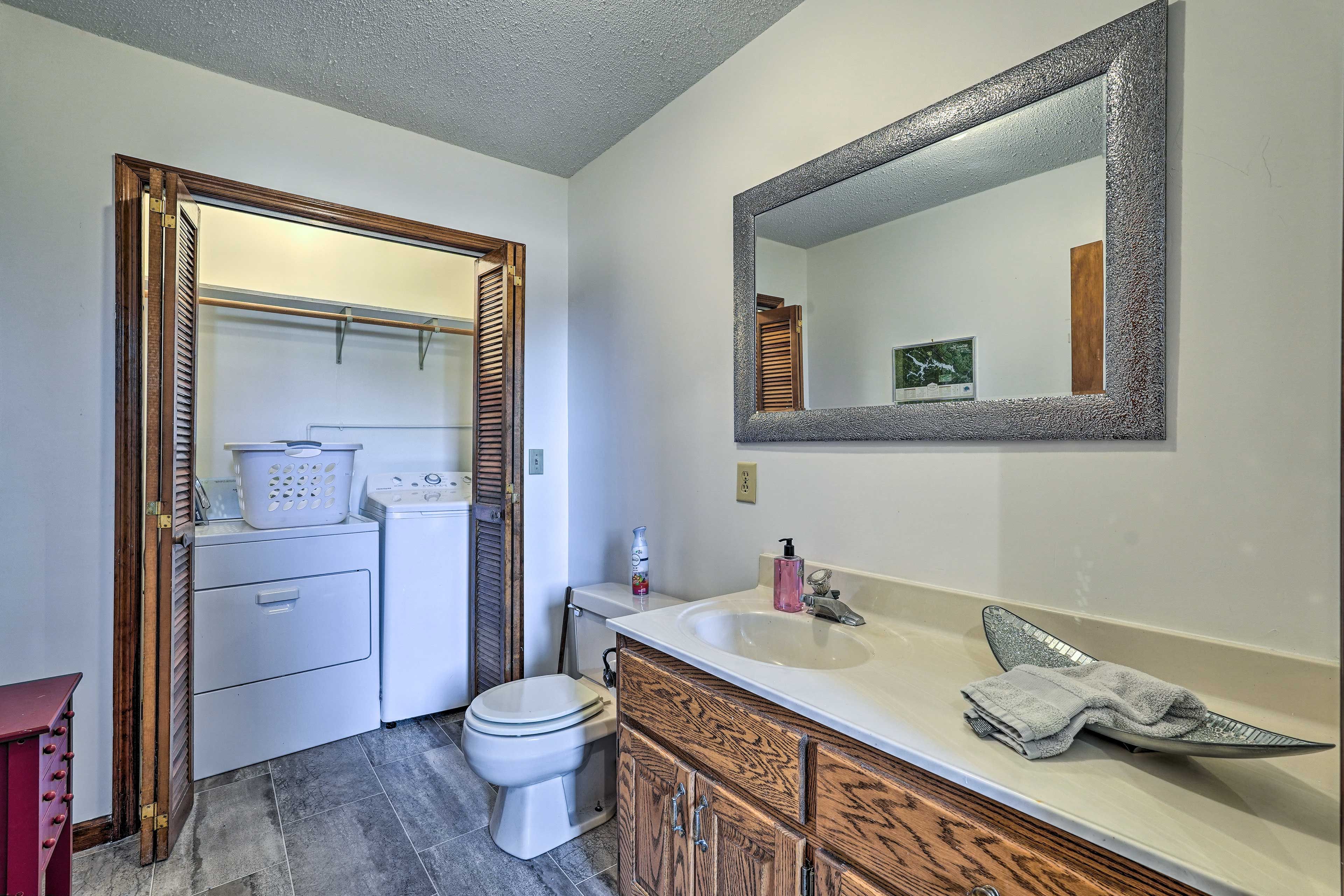 Half Bath | Washer & Dryer