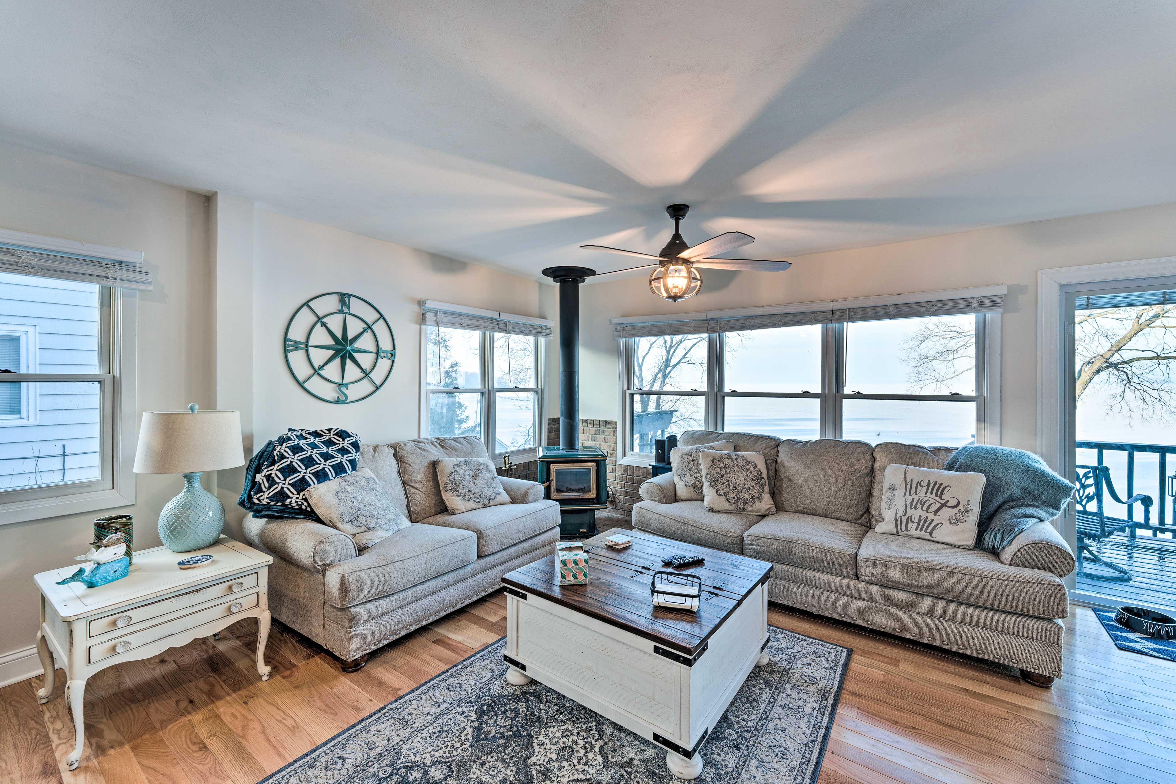 Fort Atkinson Vacation Rental | 4BR | 3BA | 1,920 Sq Ft | Stairs Required