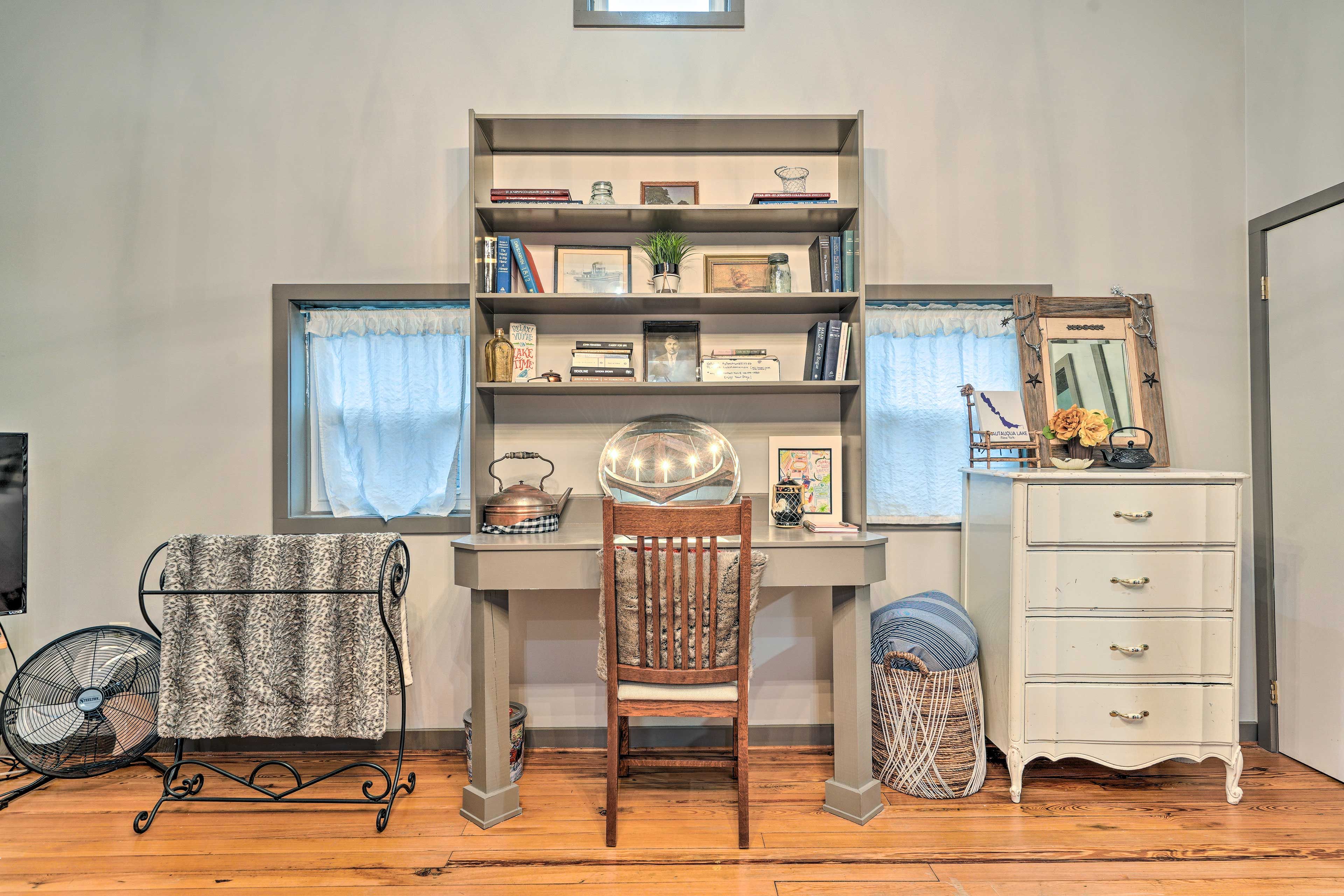 Laptop-Friendly Desk