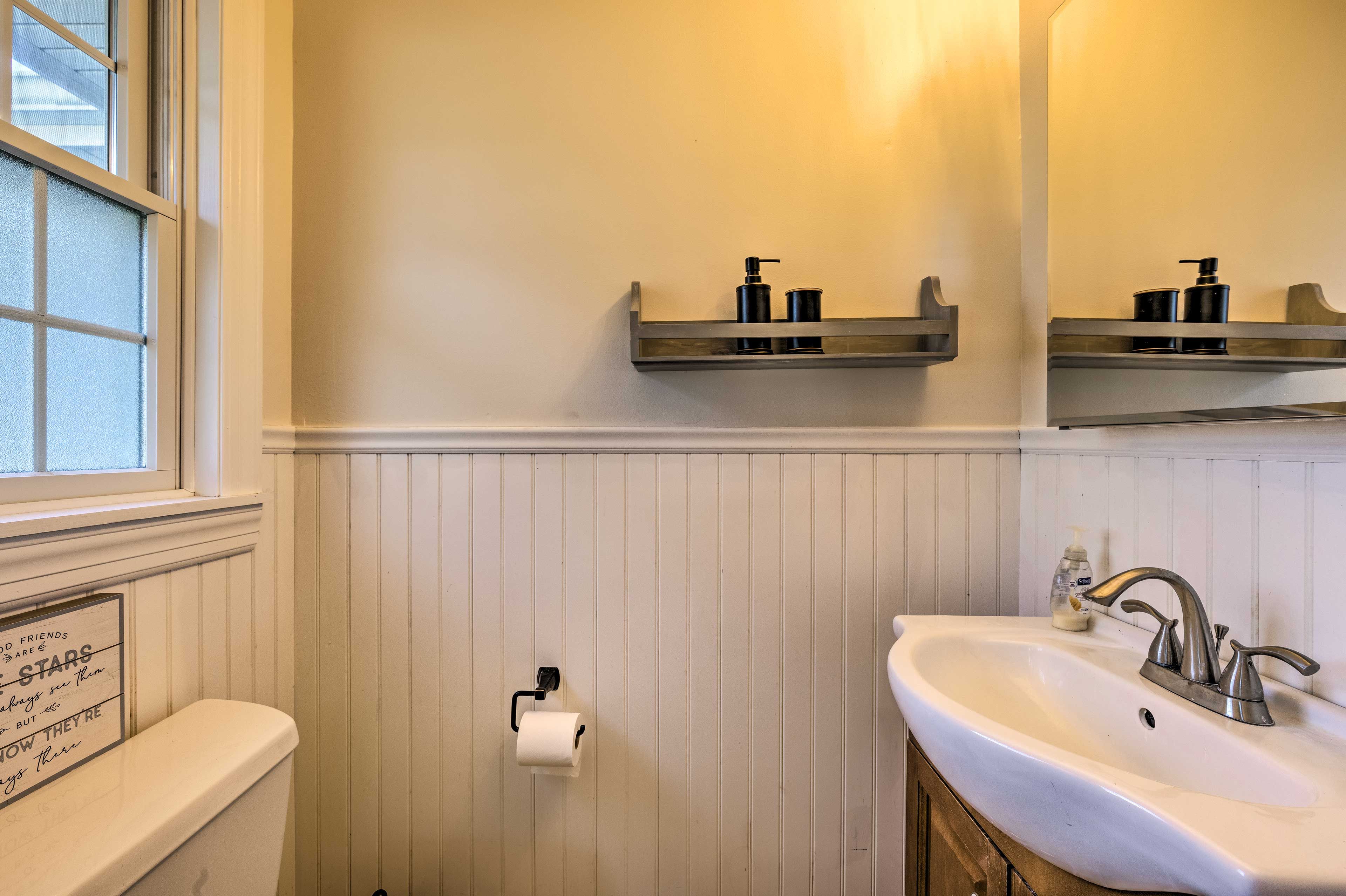 Half Bathroom | Central Air Conditioning/Heat