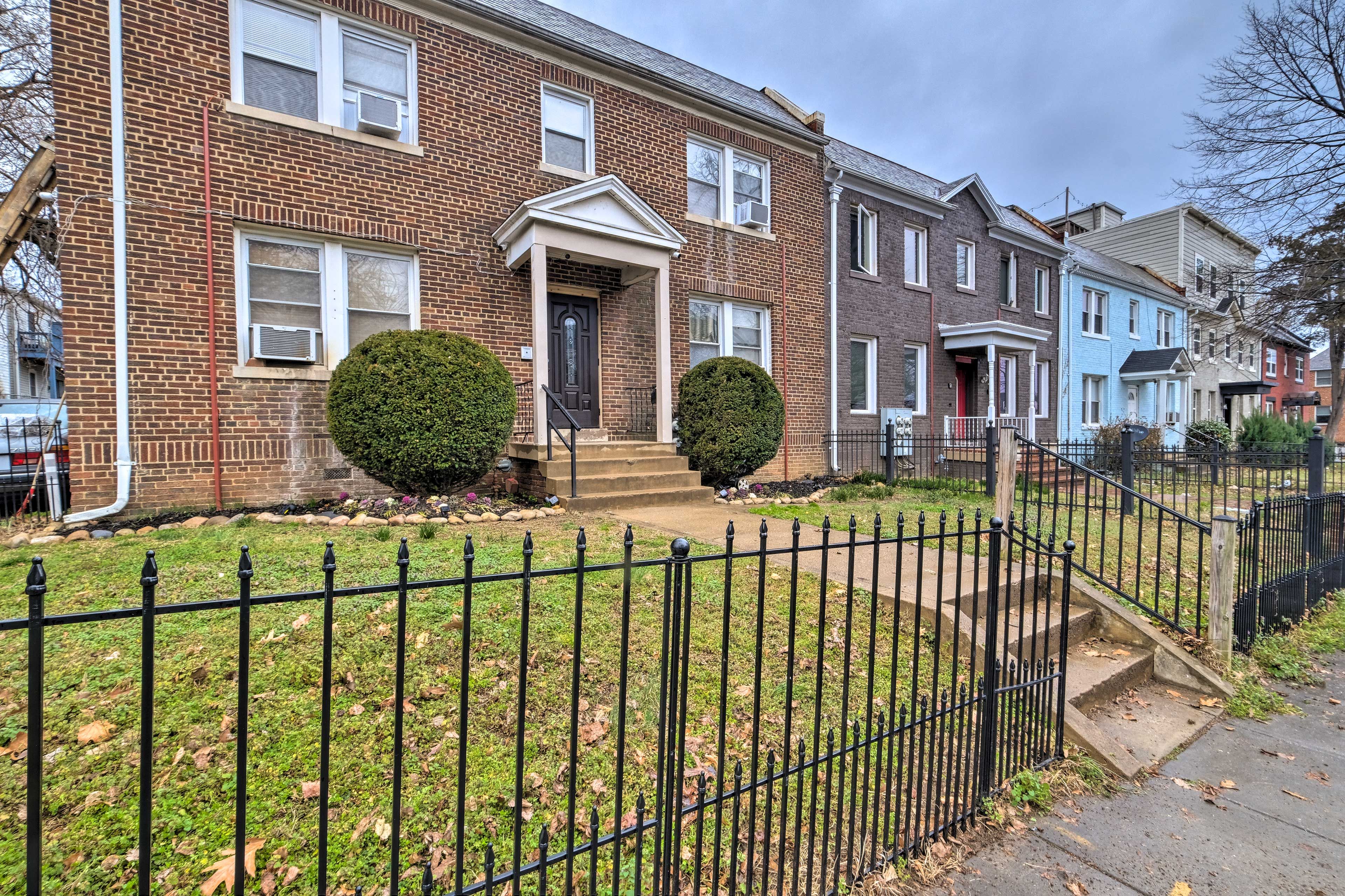 Washington, D.C. Vacation Rental | 2BR | 1BA | 600 Sq Ft | Stairs Required