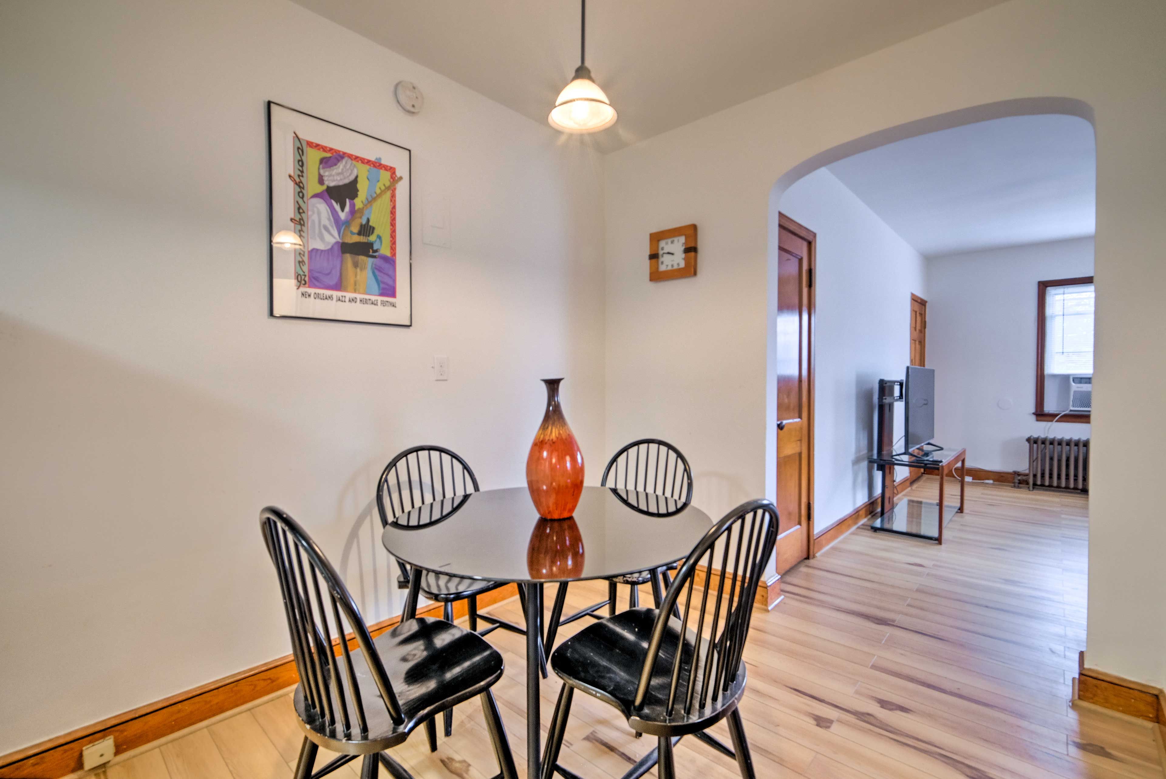 Dining Room | 2 Mi to National Mall | Walk to The Fields at RFK Campus