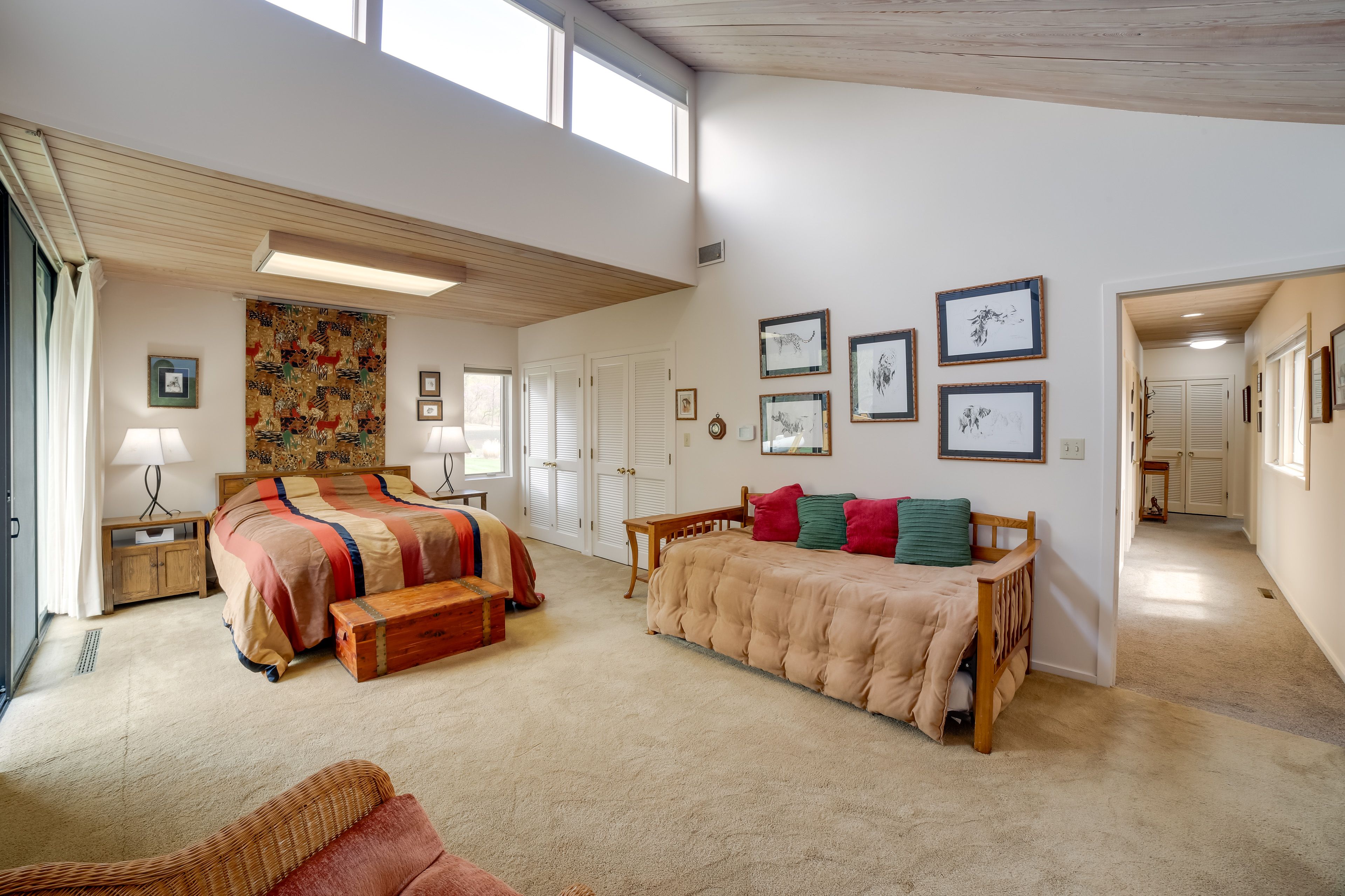 Bedroom 2 | Main Level | Queen Bed | Twin Daybed w/ Twin Trundle