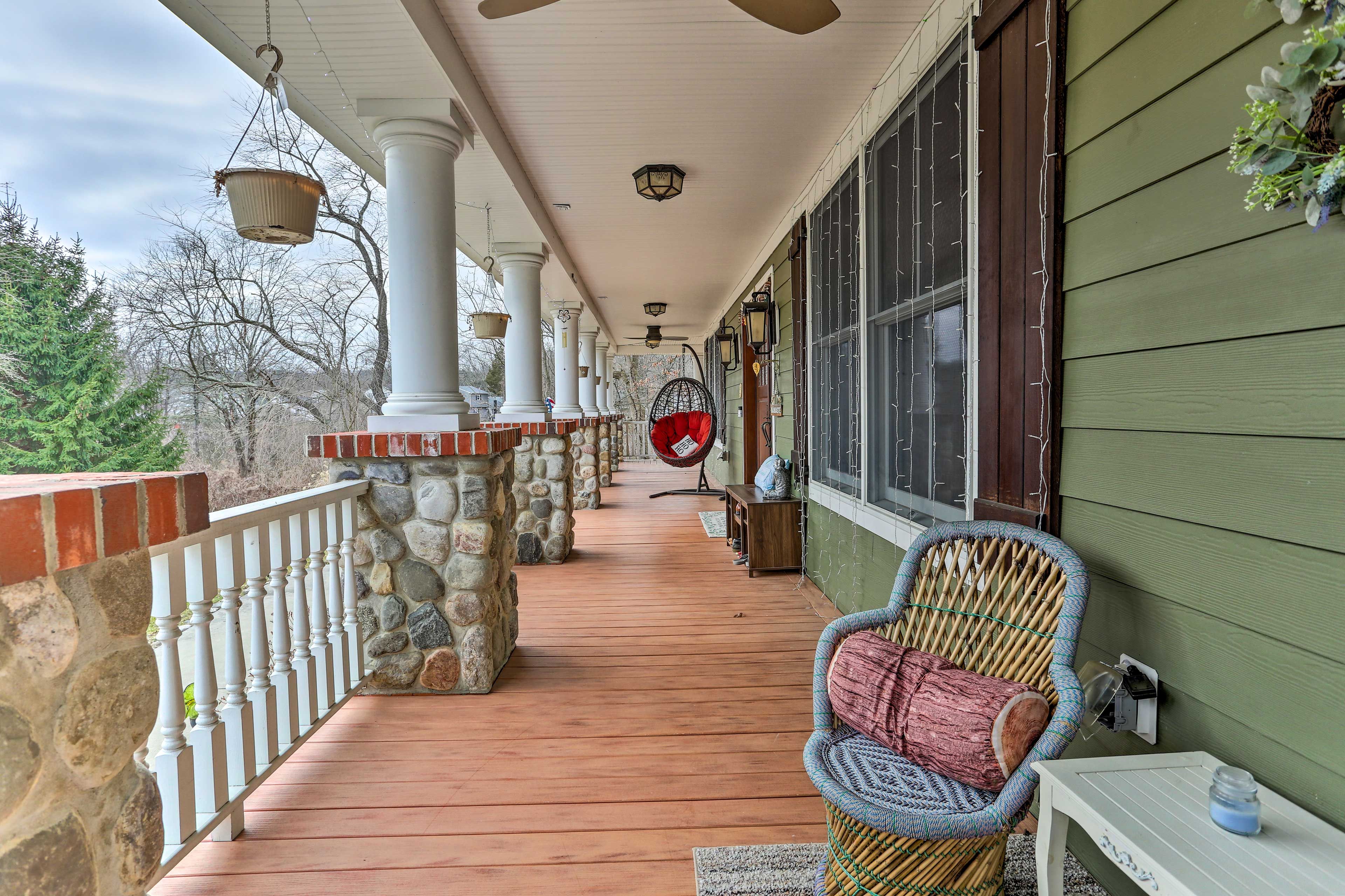 Porch | Outdoor Seating | Ceiling Fans