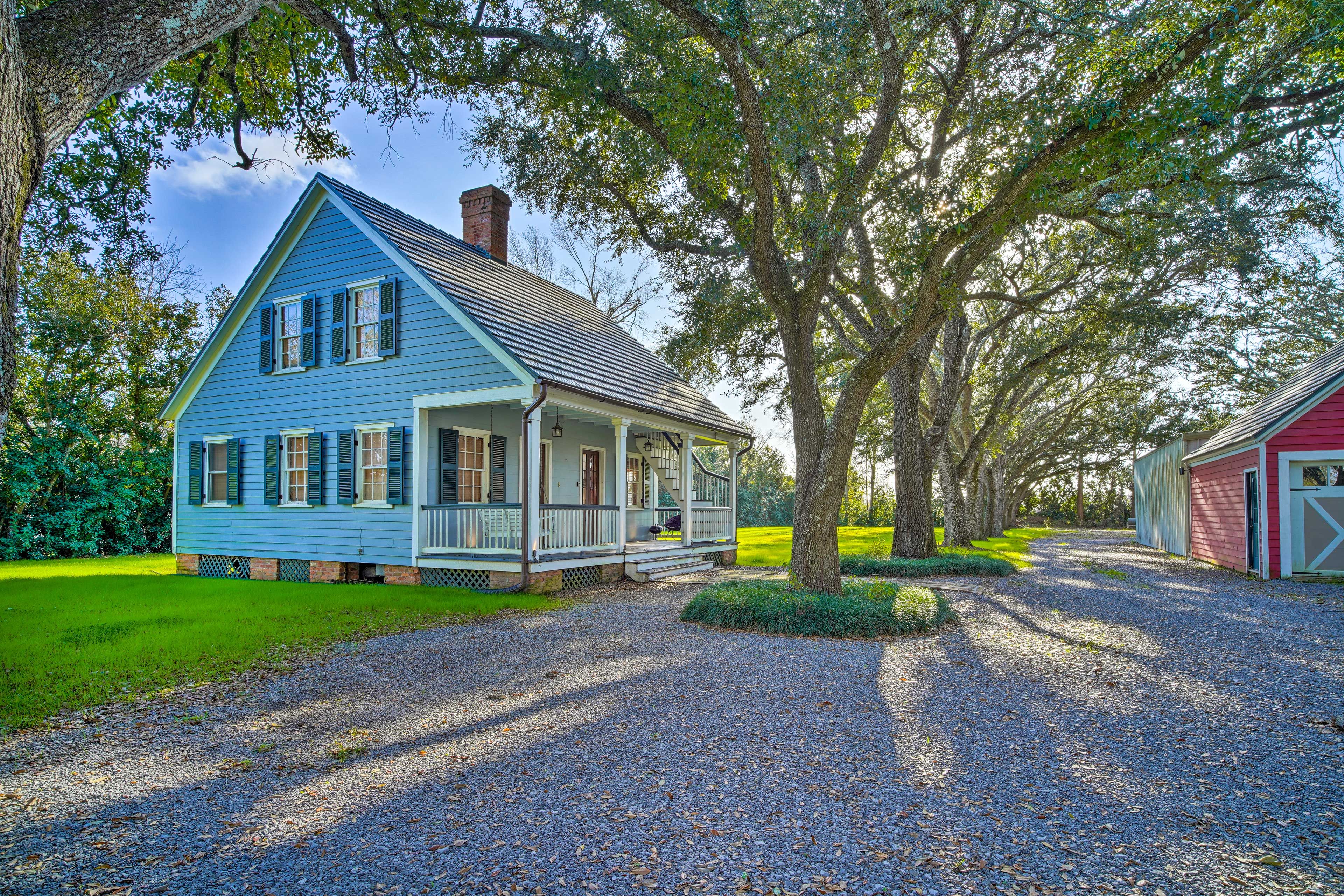 House Exterior | Gravel Driveway (6 Vehicles) | RV/Trailer Parking Allowed