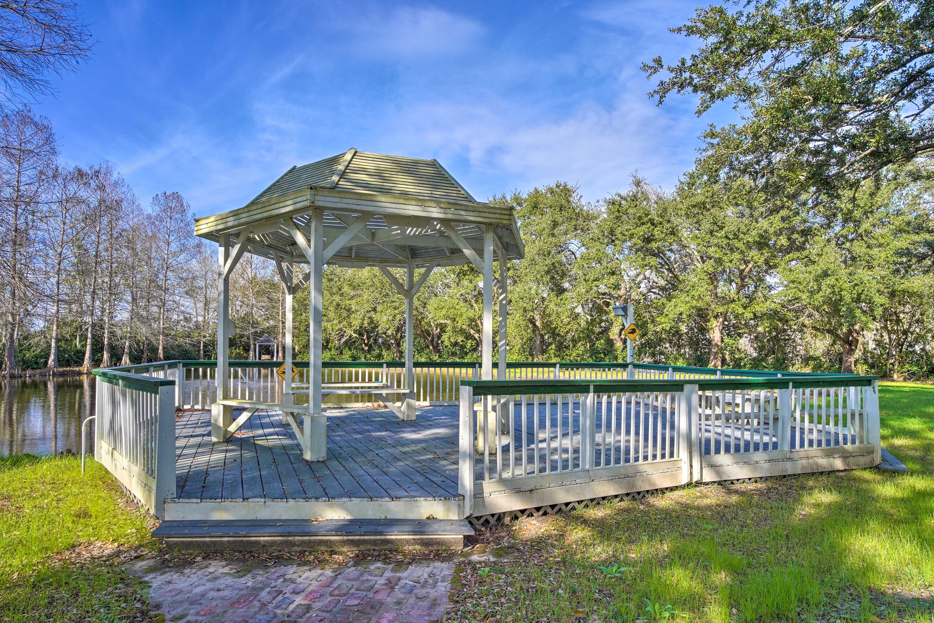Shared Deck w/ Gazebo