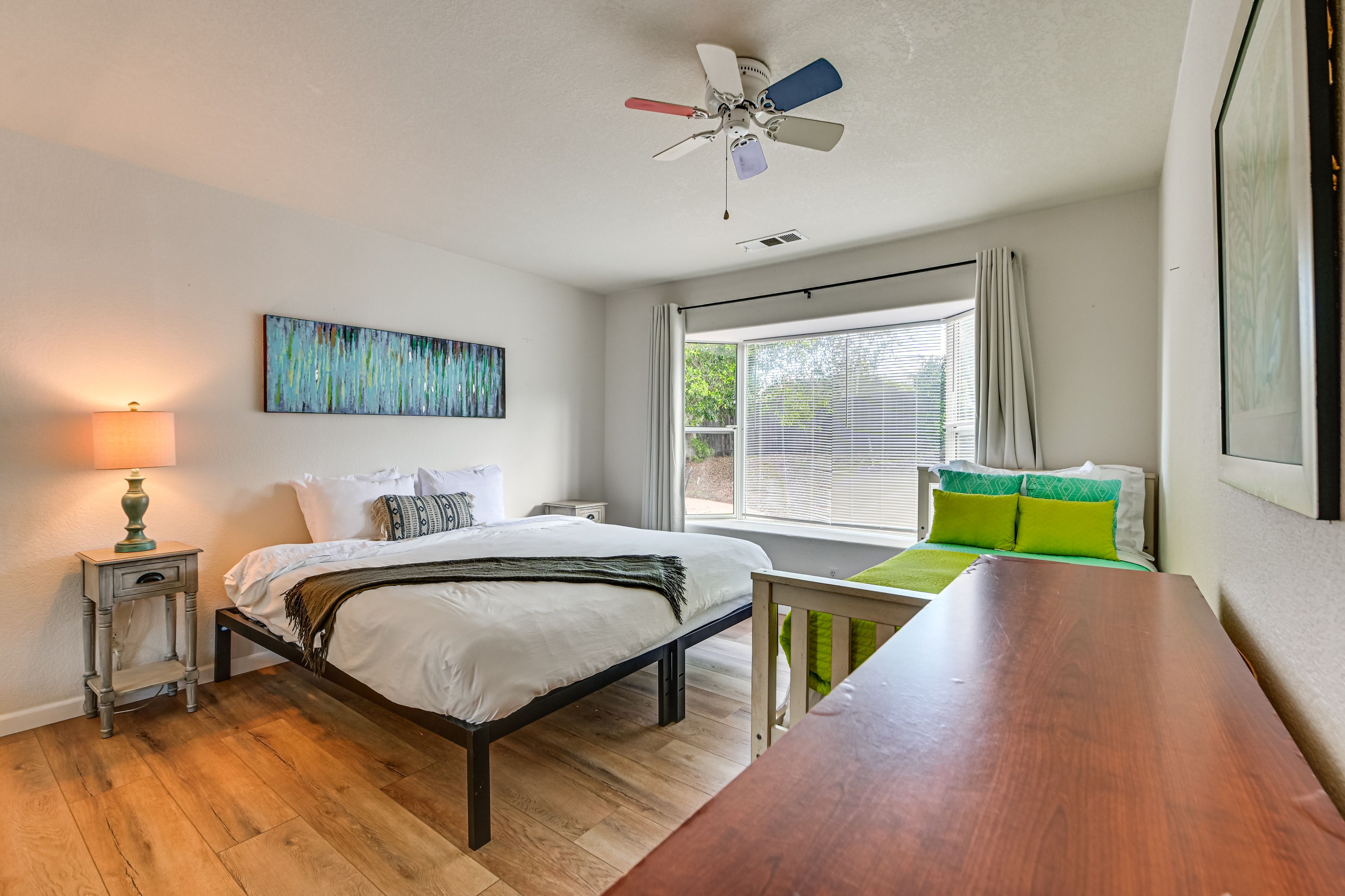 Bedroom 3 | King Bed | Full Bed | 1st Floor