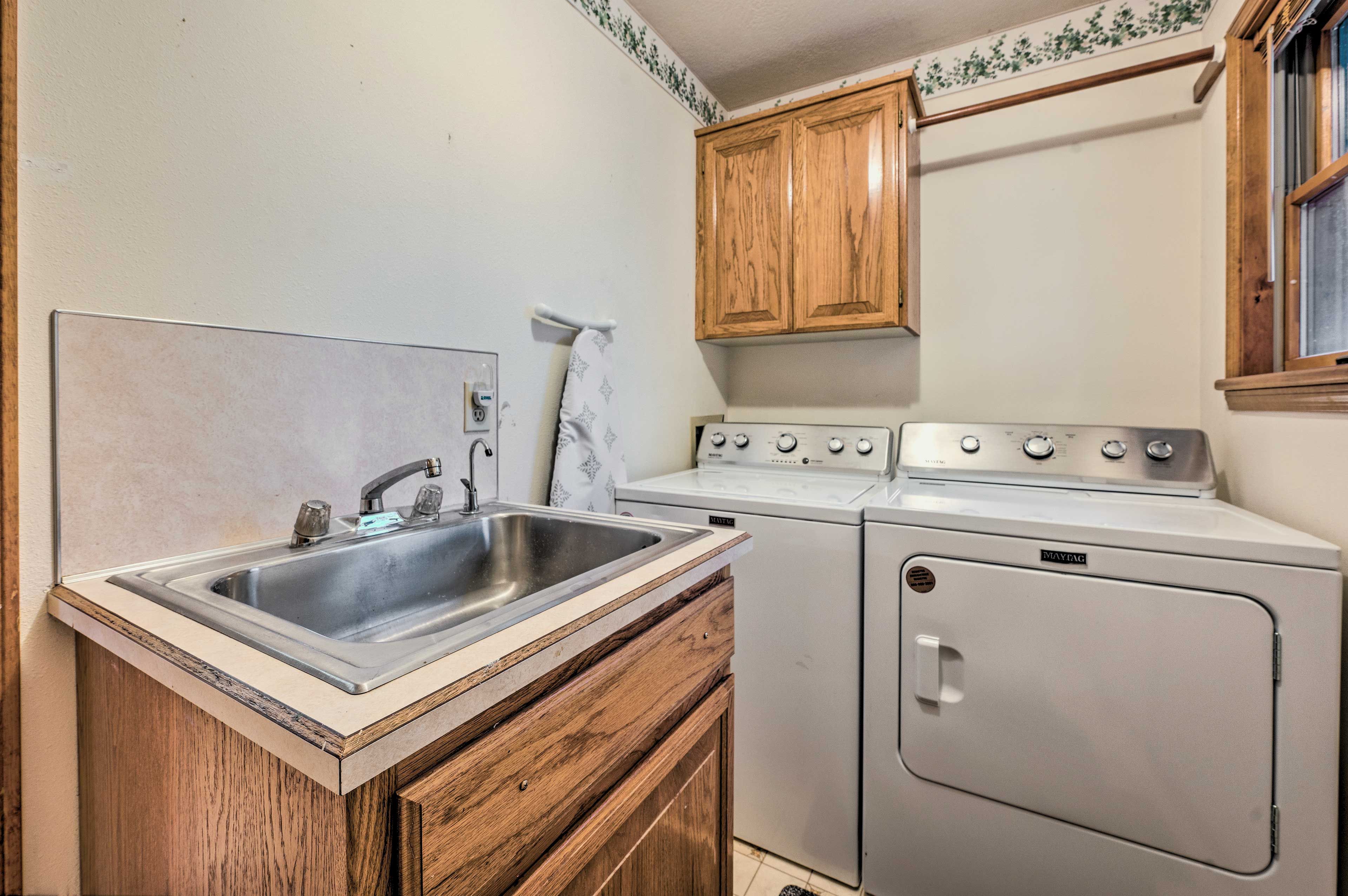 Laundry Room | Washer & Dryer | Linens Provided