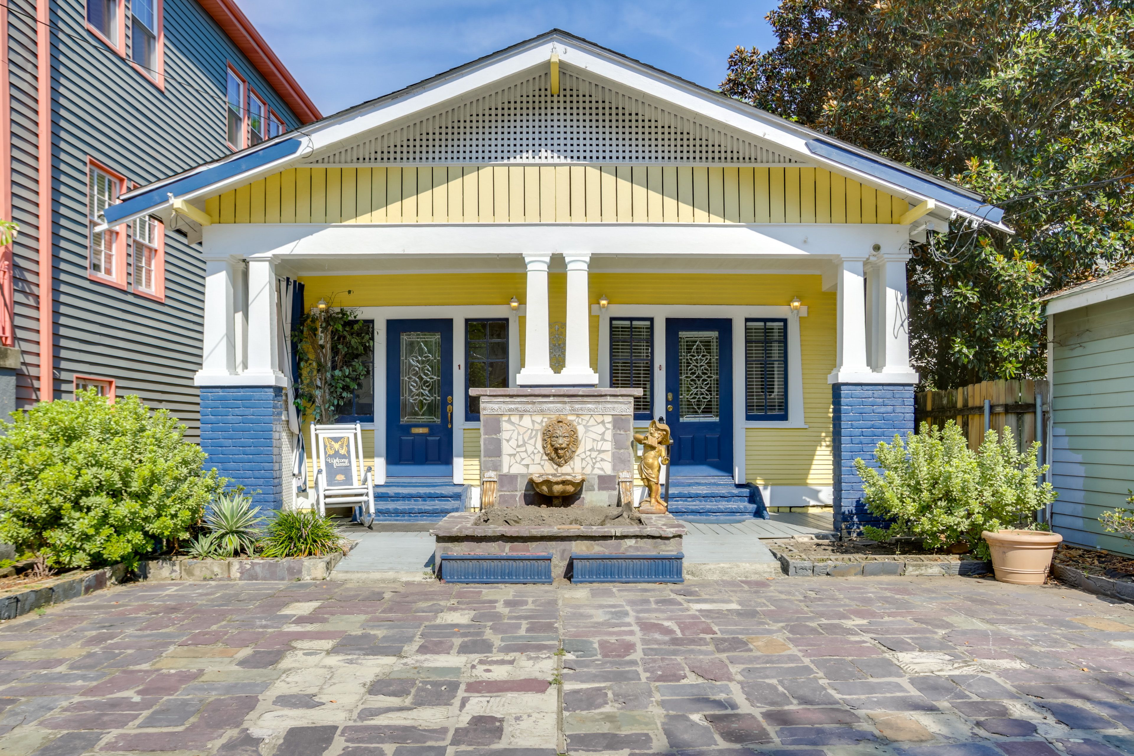 Exterior | Duplex Property | Single-Story Home