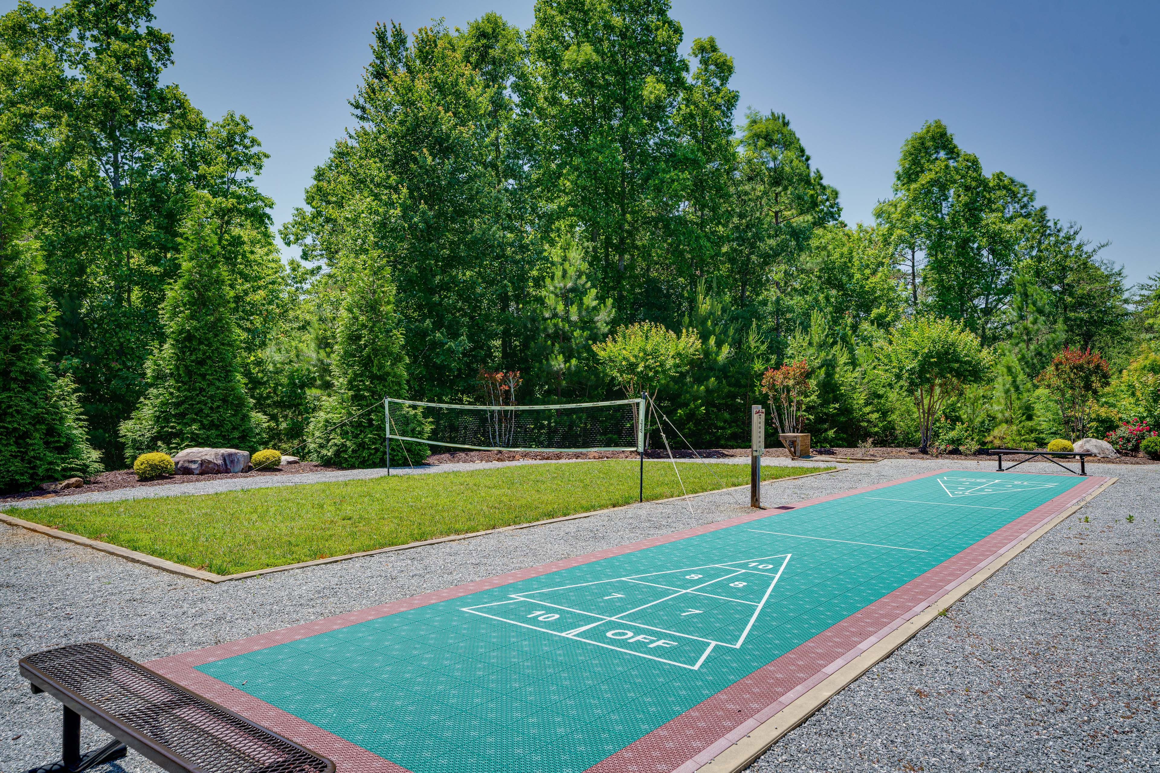 Volleyball & Shuffleboard