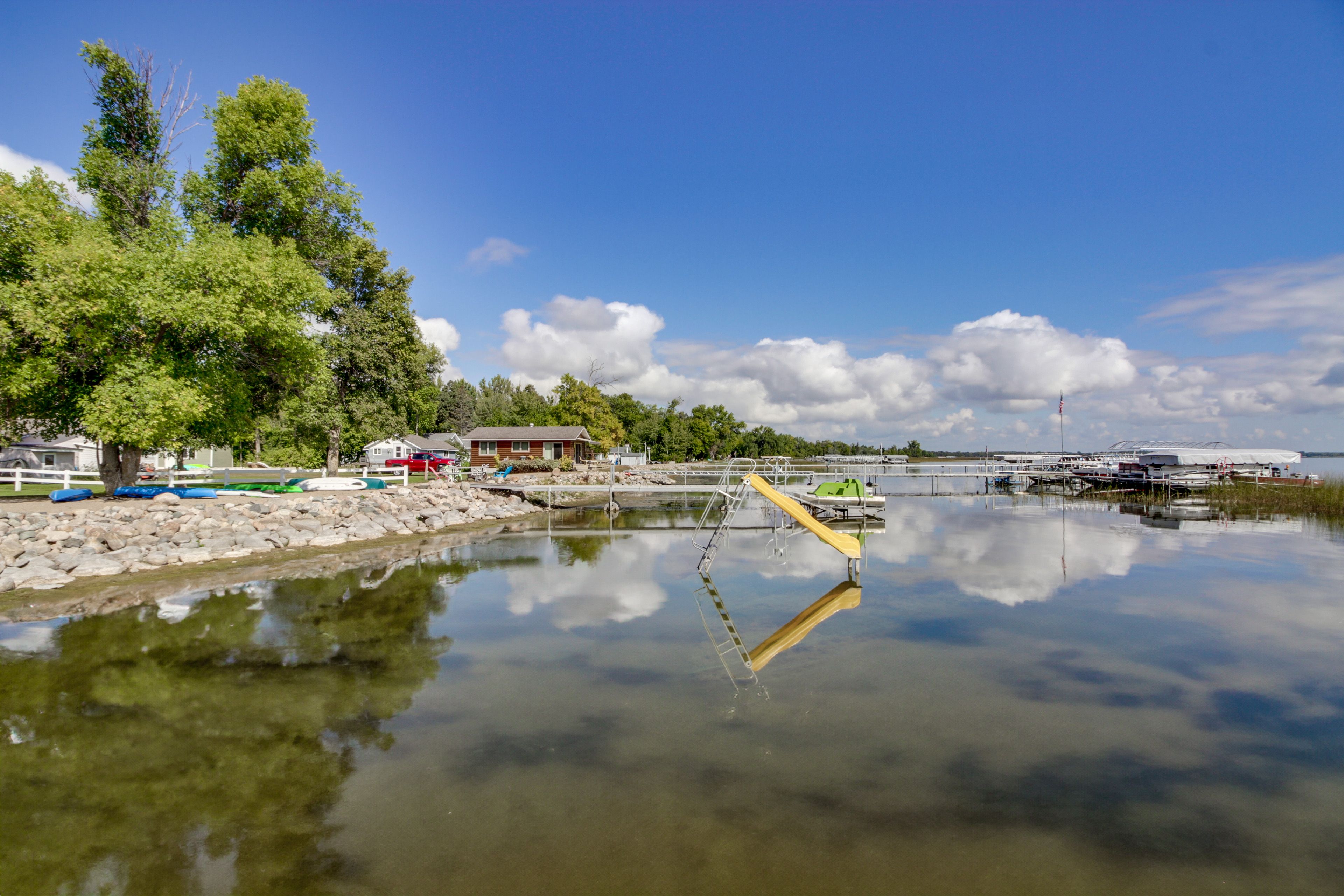 Lake Access | Water Slide