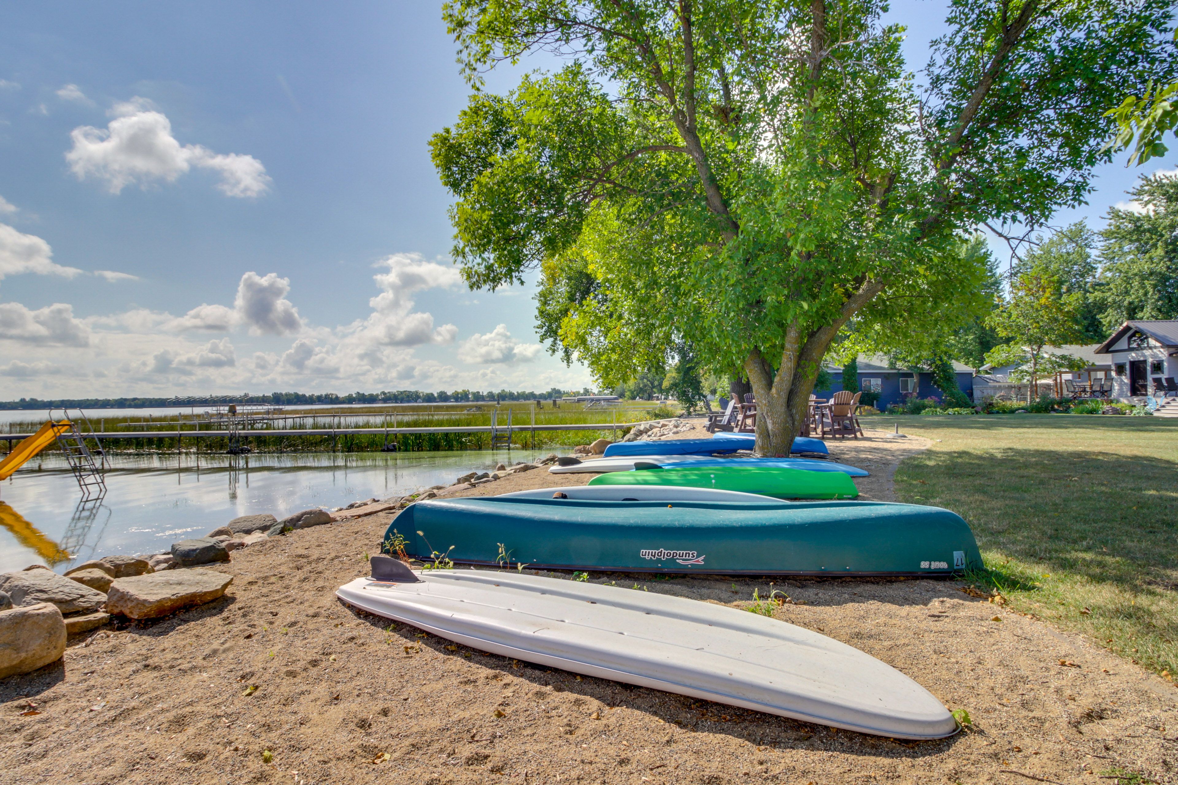 Beach | Kayaks | Paddleboard | Paddle Boat