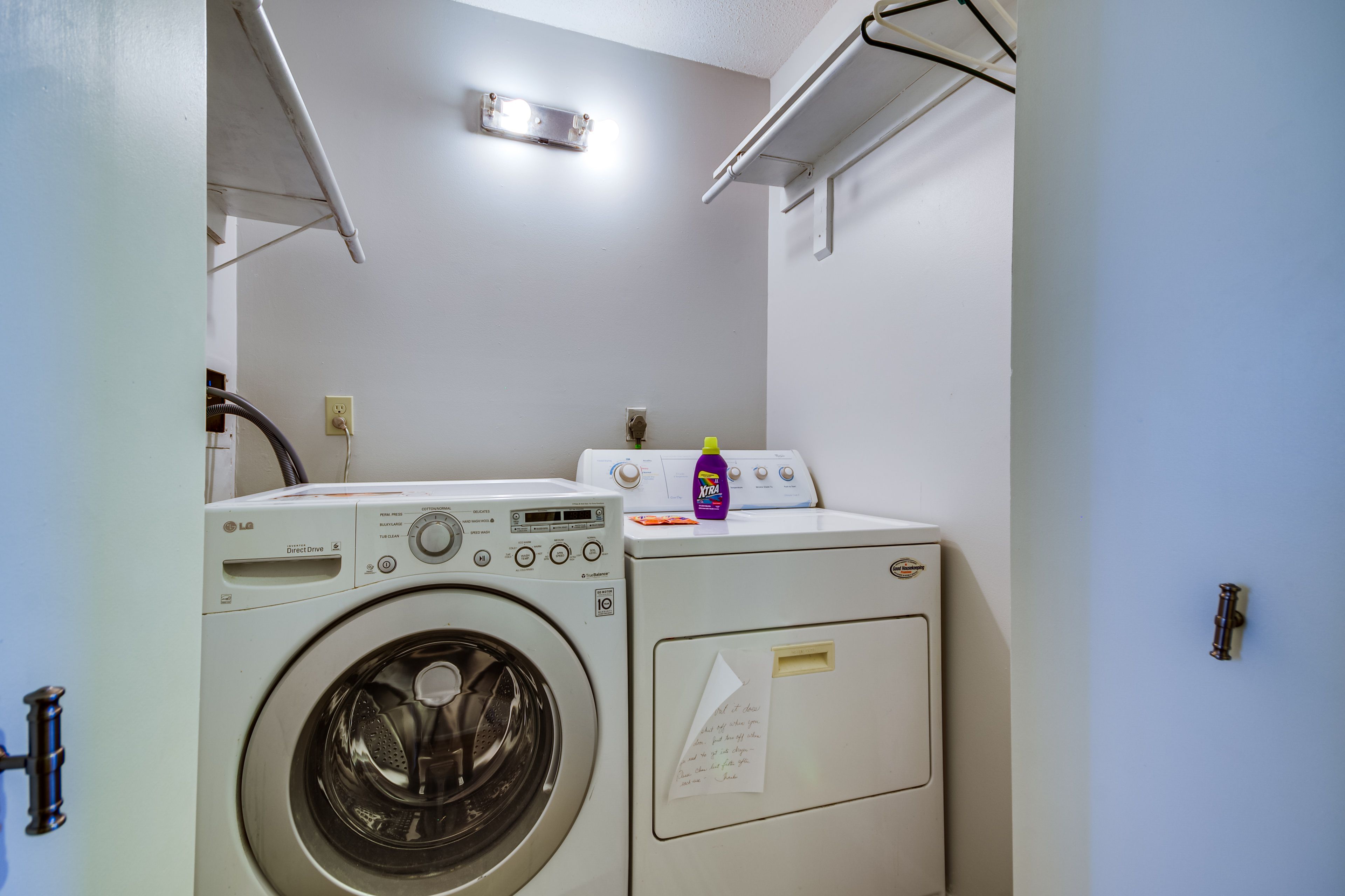 Washer/Dryer | Iron/Board
