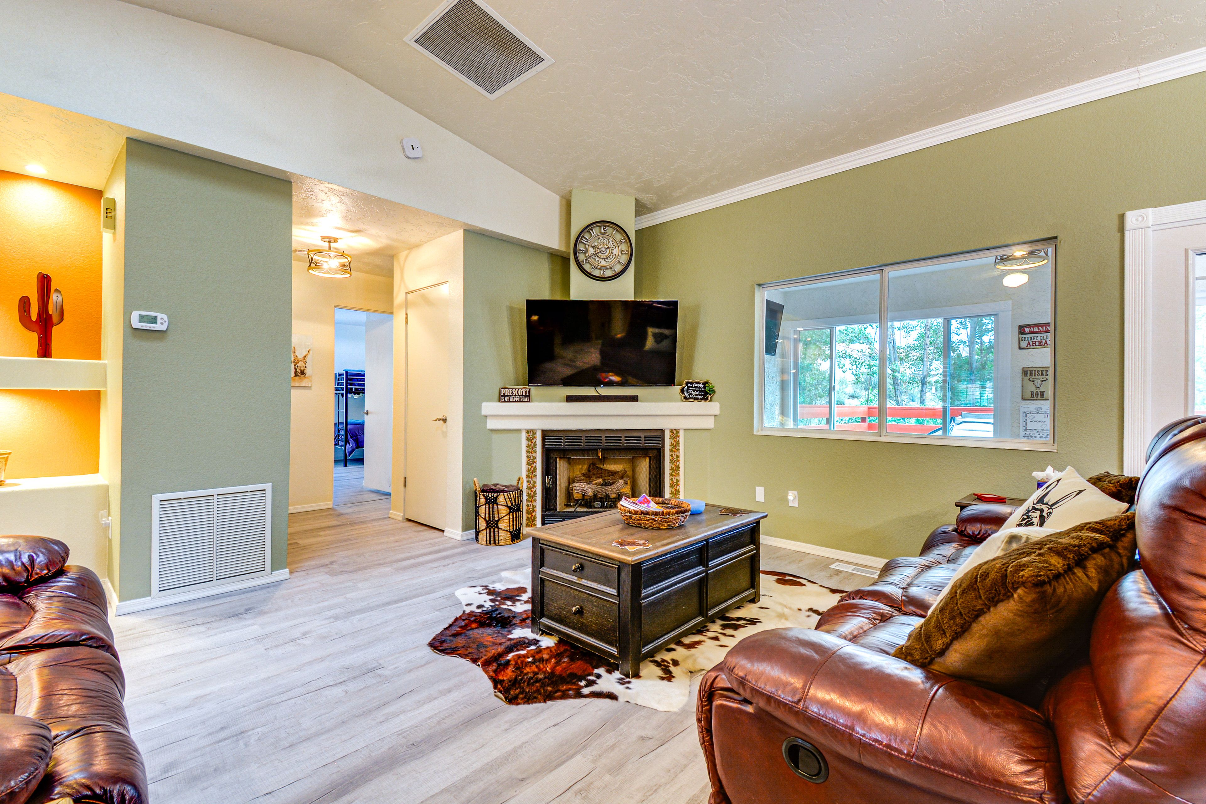 Prescott Vacation Rental | 3BR | 2BA | 3 Steps to Access | 1,534 Sq Ft