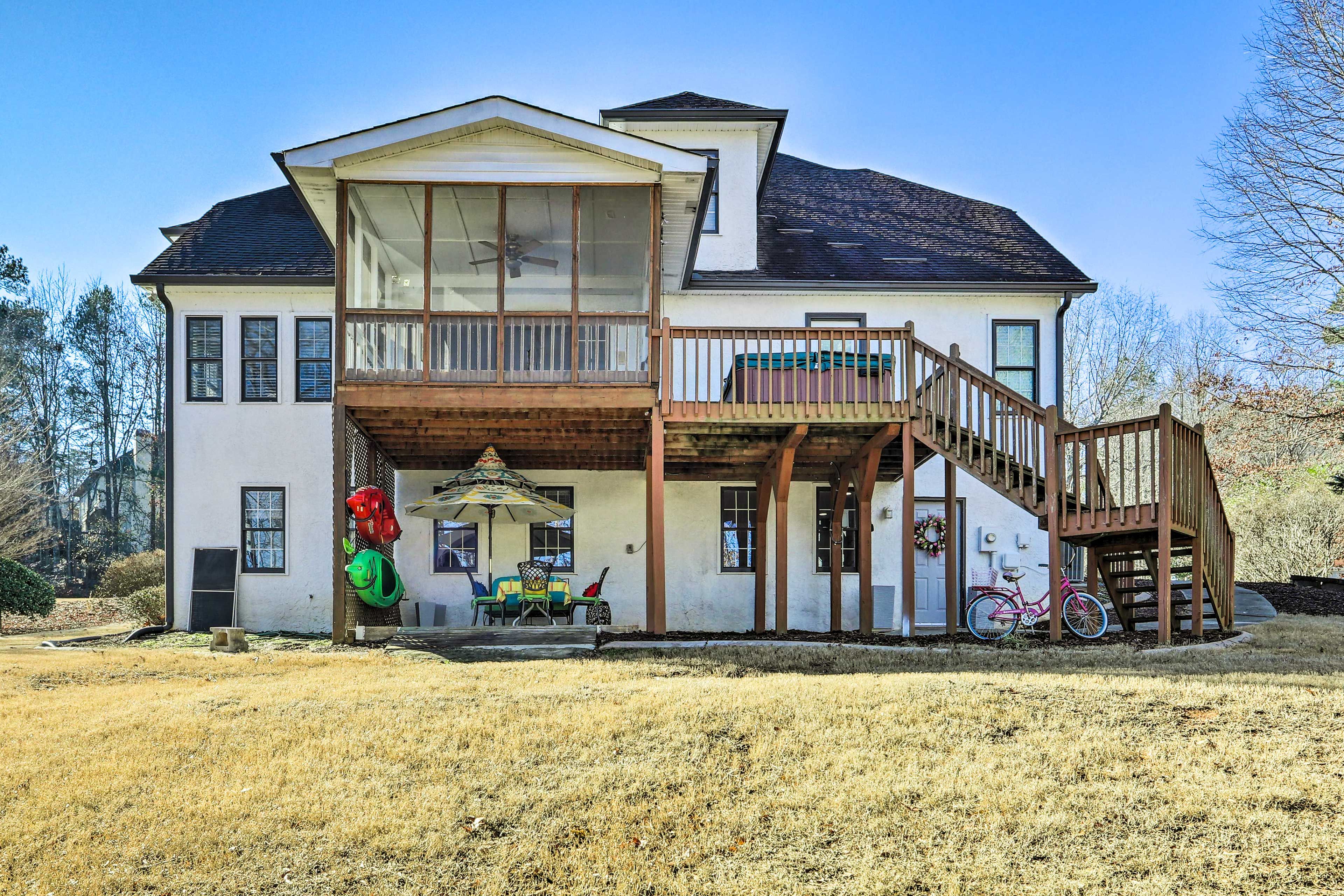 Exterior | Homeowner On-Site (Upper Level) | Shared Yard