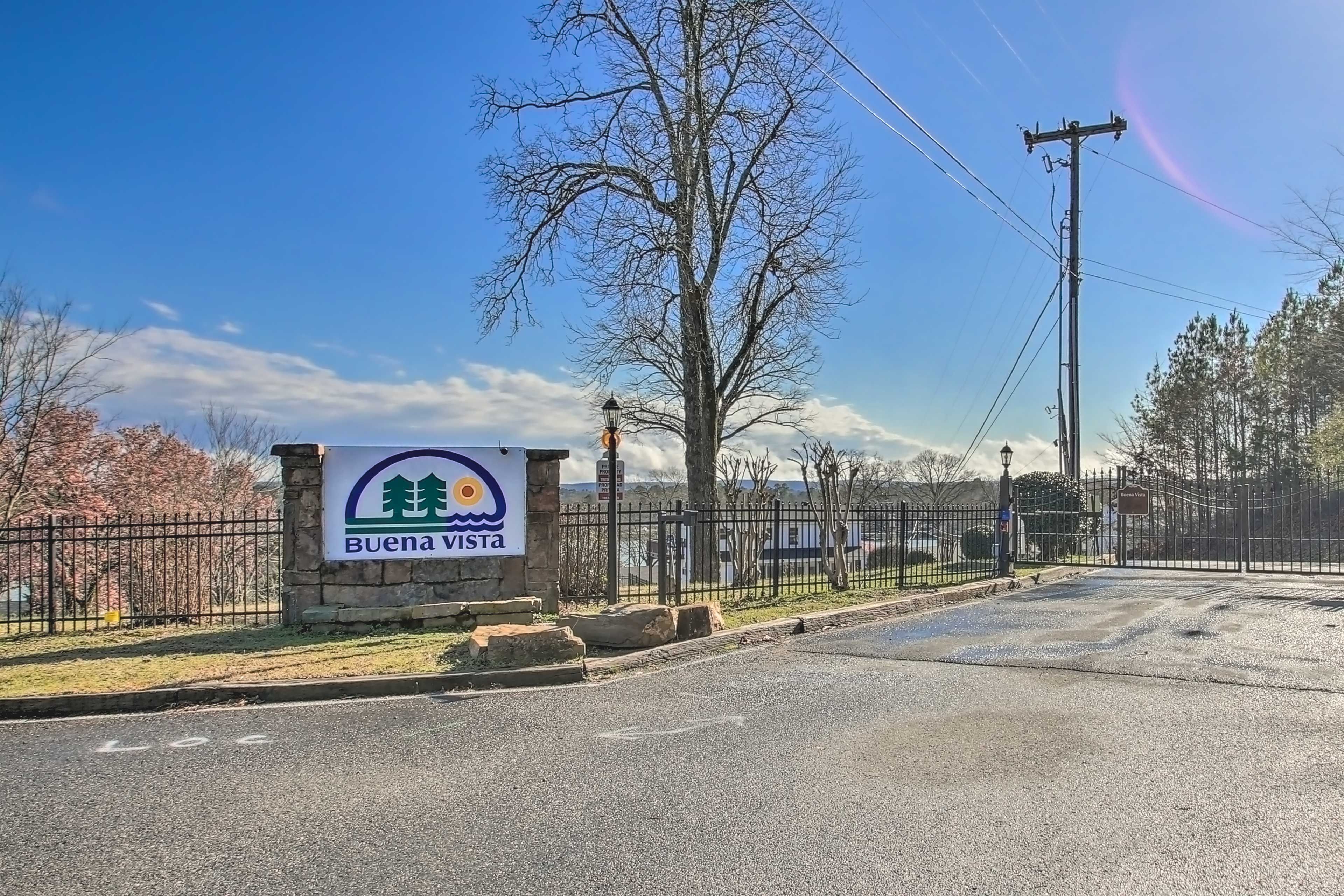 Buena Vista Gated Community Entrance