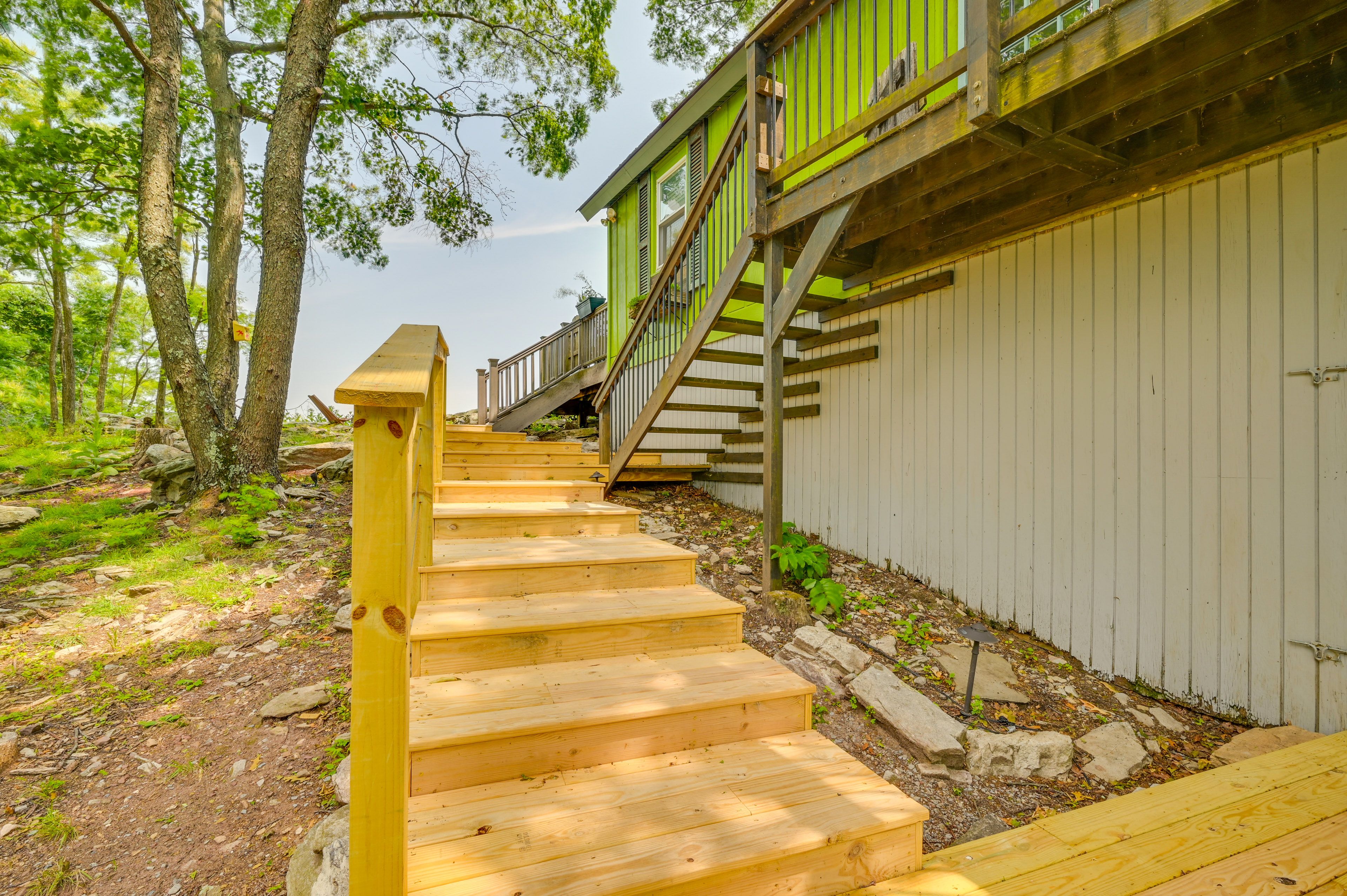 Exterior | Stairs to Access
