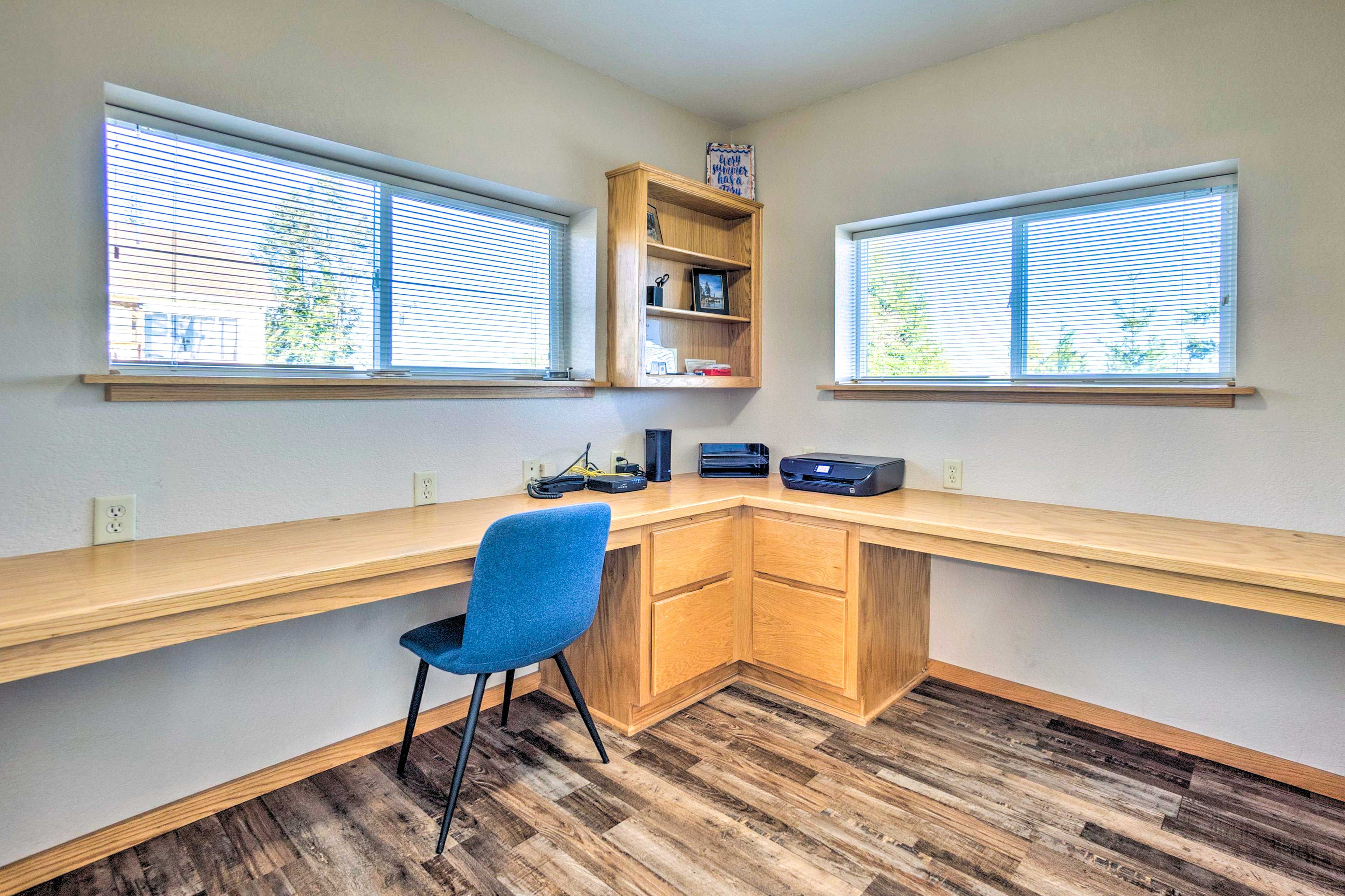 Office | Laptop-Friendly Workspace