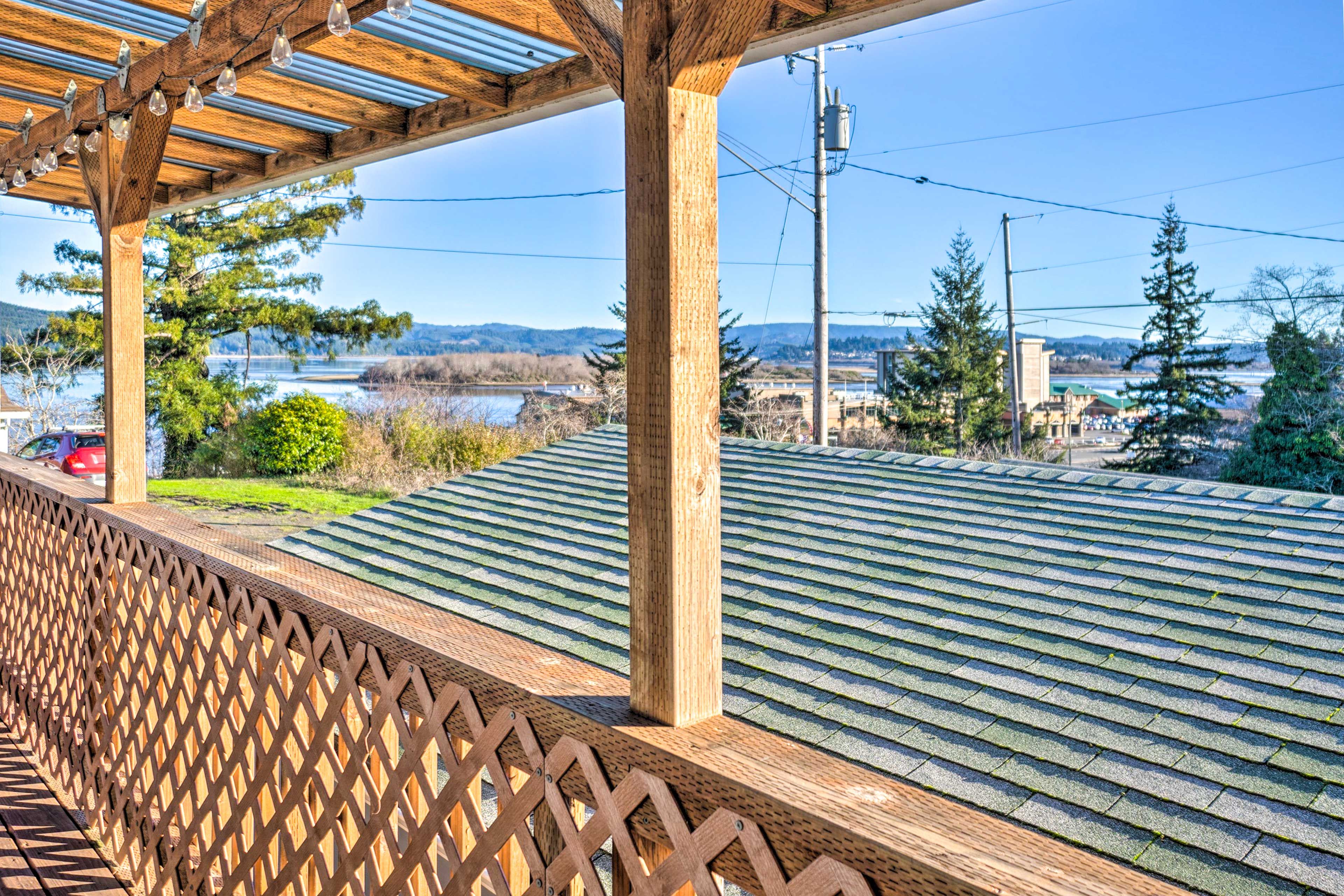 Furnished Balcony | Bay Views