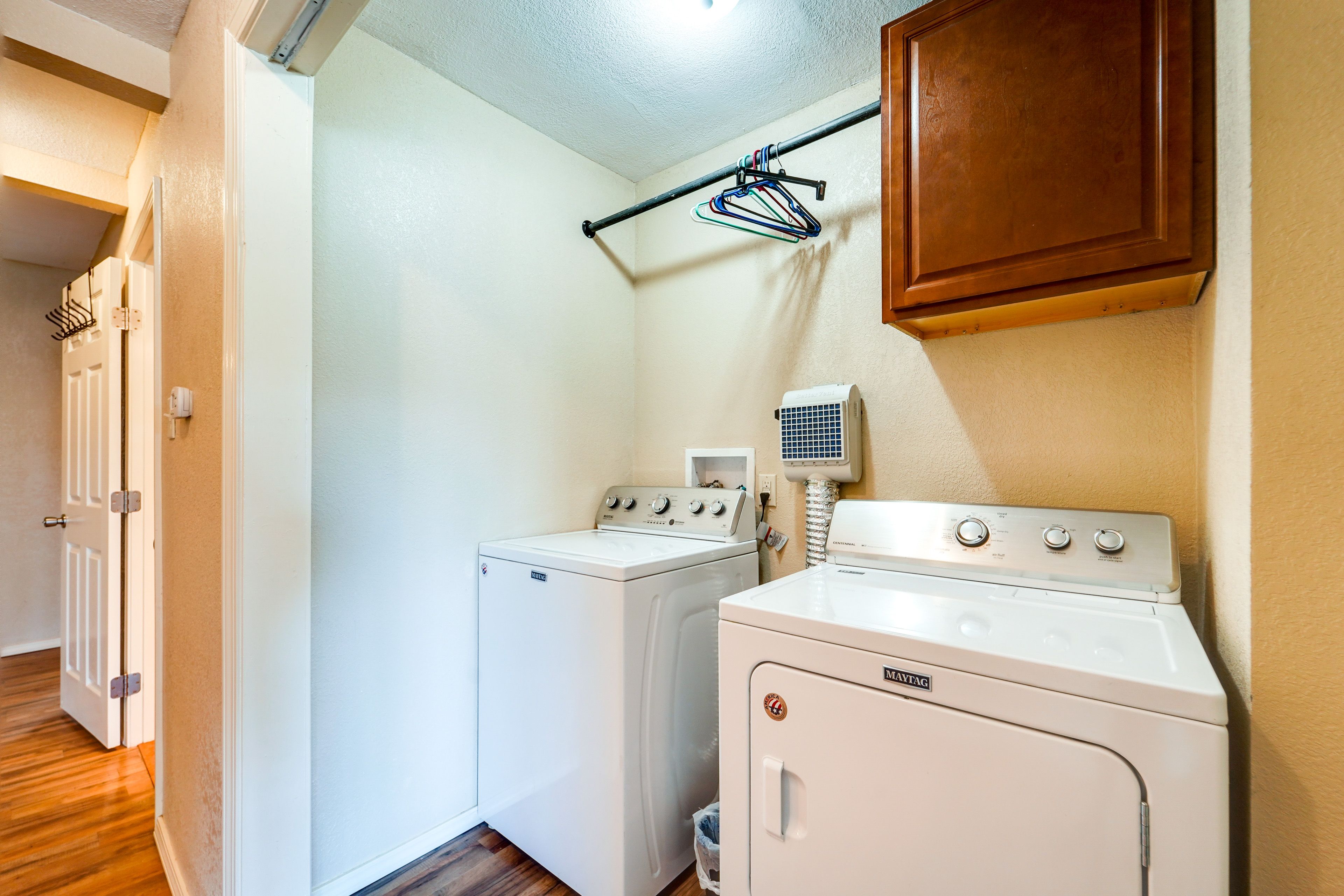 Laundry Area | Washer/Dryer | Iron/Board