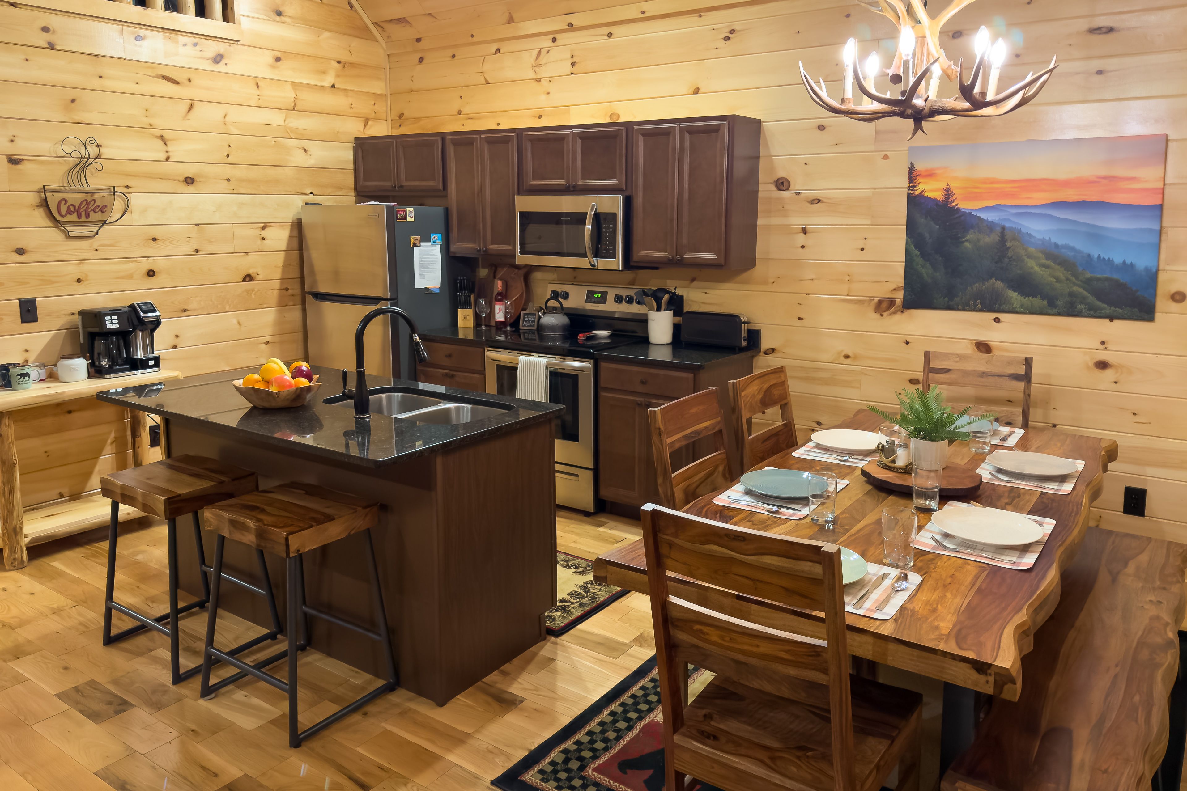 Kitchen & Dining Area | Keyless Entry