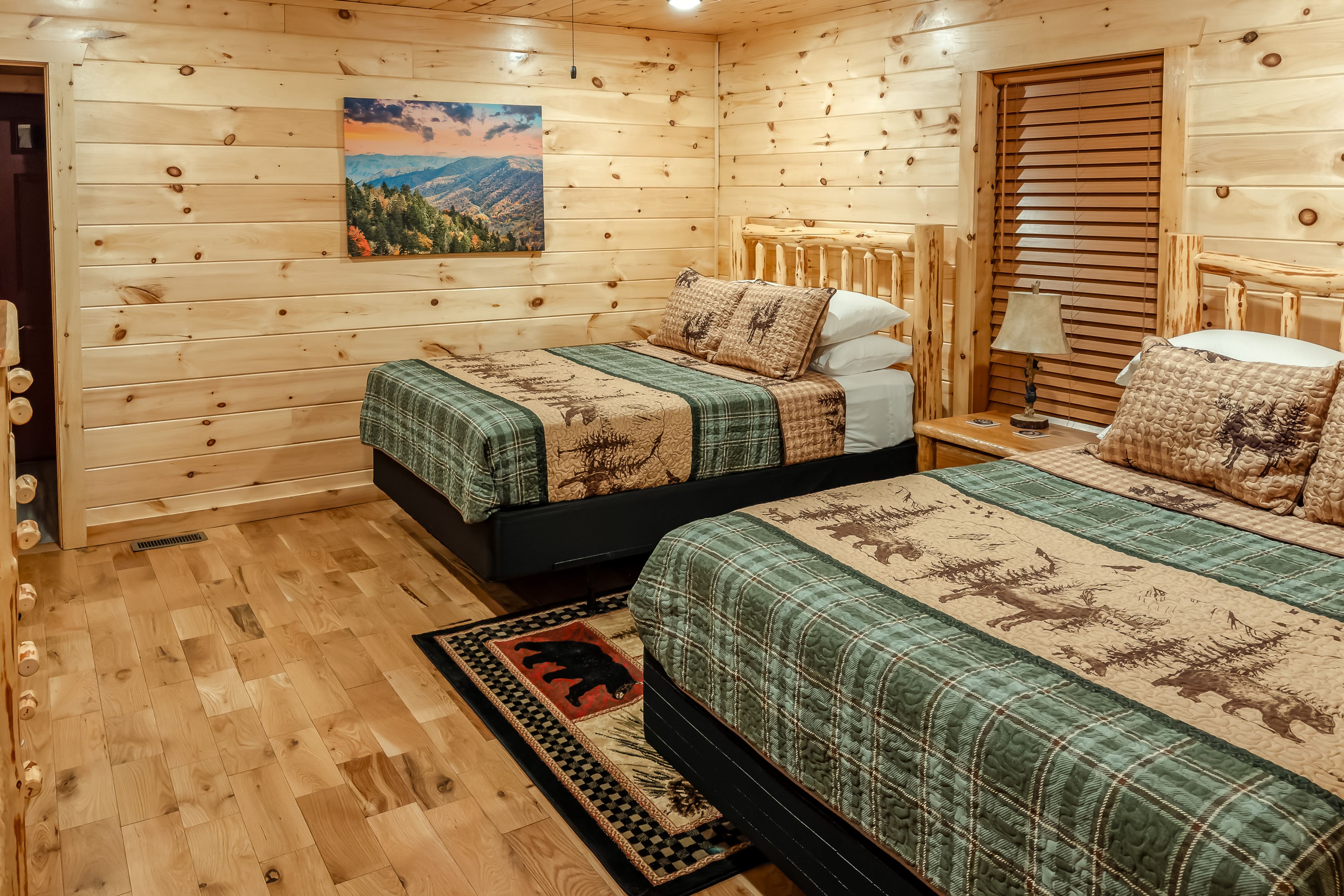 Bedroom 2 | 2 Queen Beds | En-Suite Bathroom
