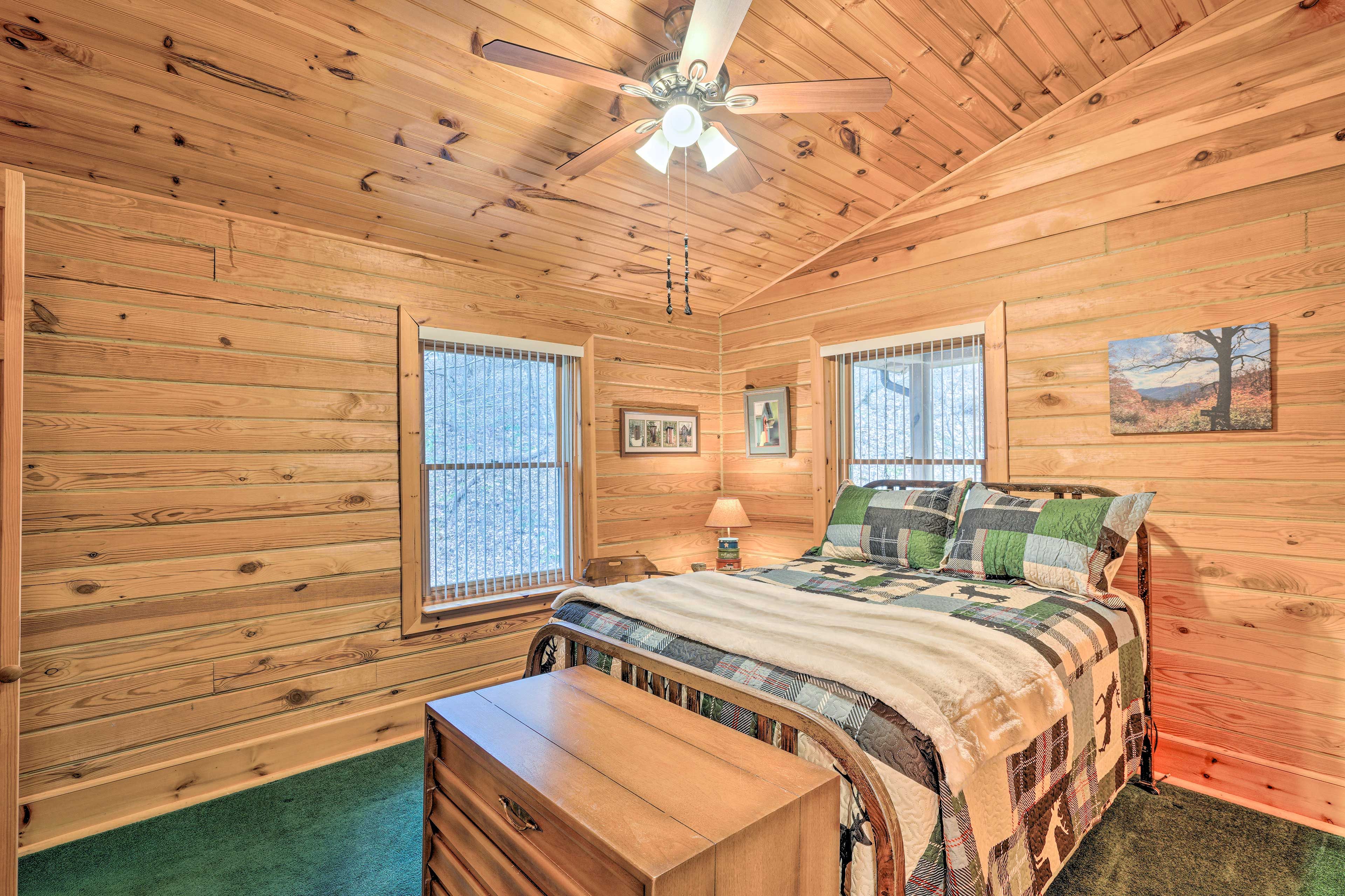 Bedroom 1 | Full Bed | Linens Provided