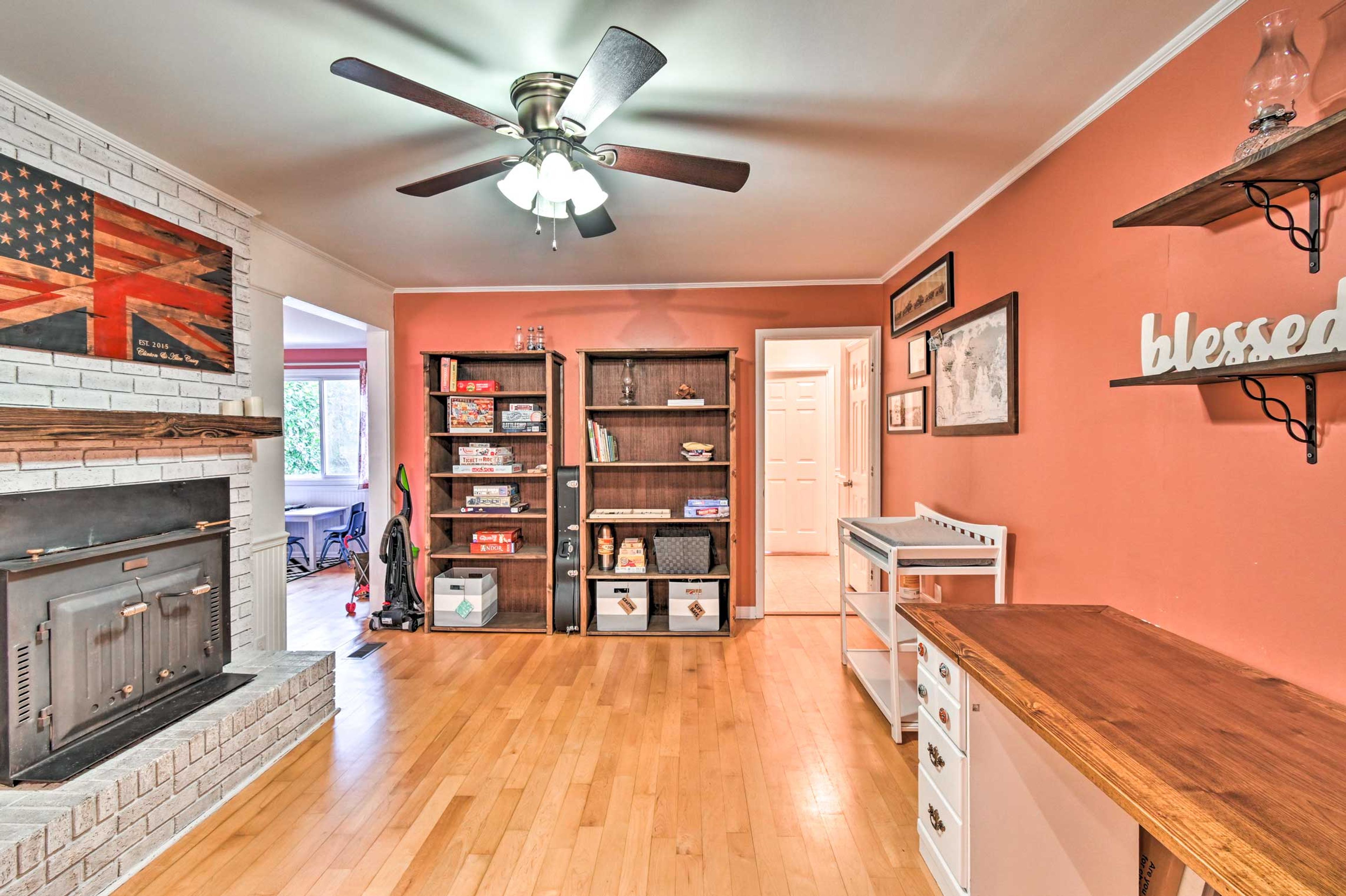 Living Area | 1st Floor | Board Games