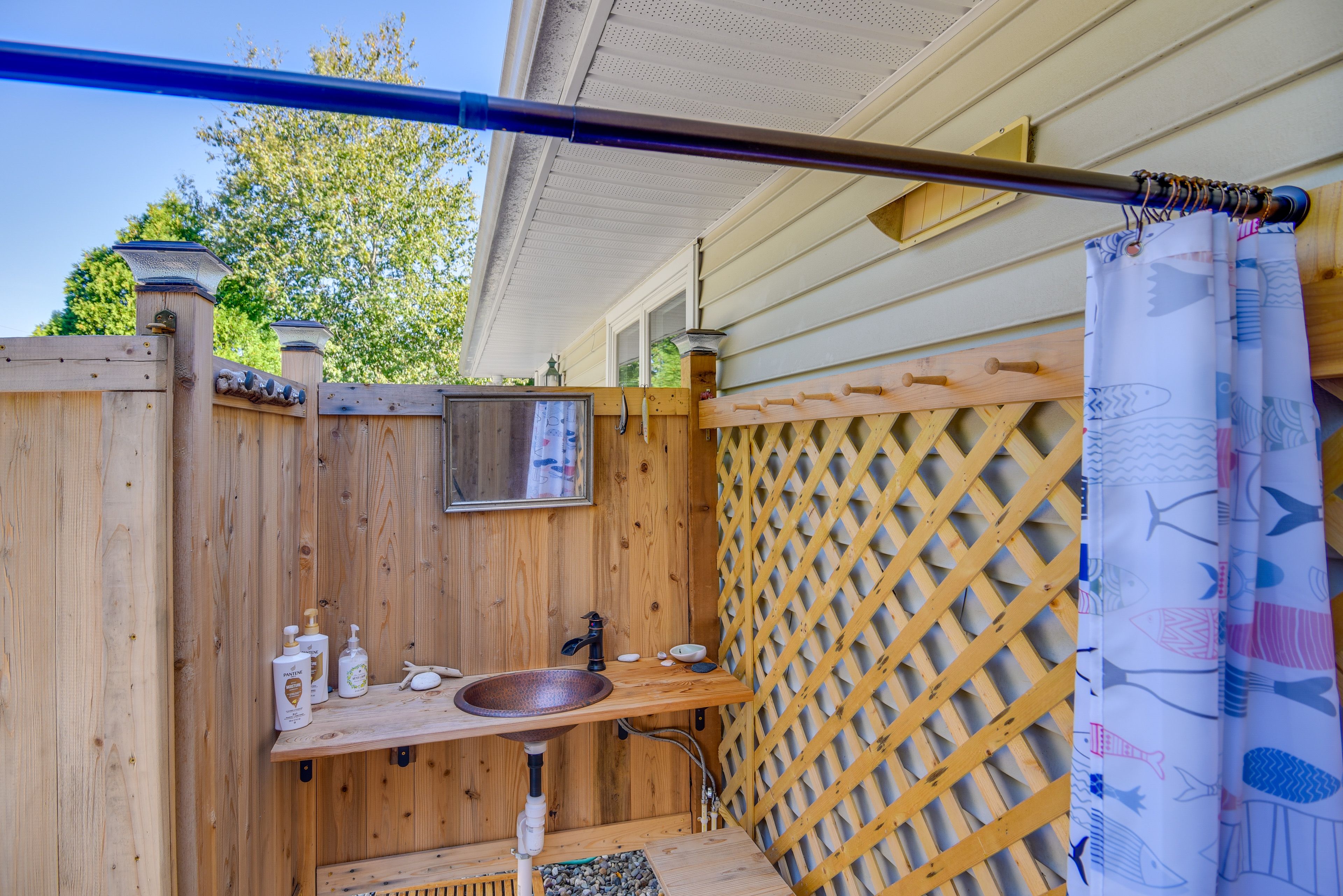 Outdoor Shower & Sink