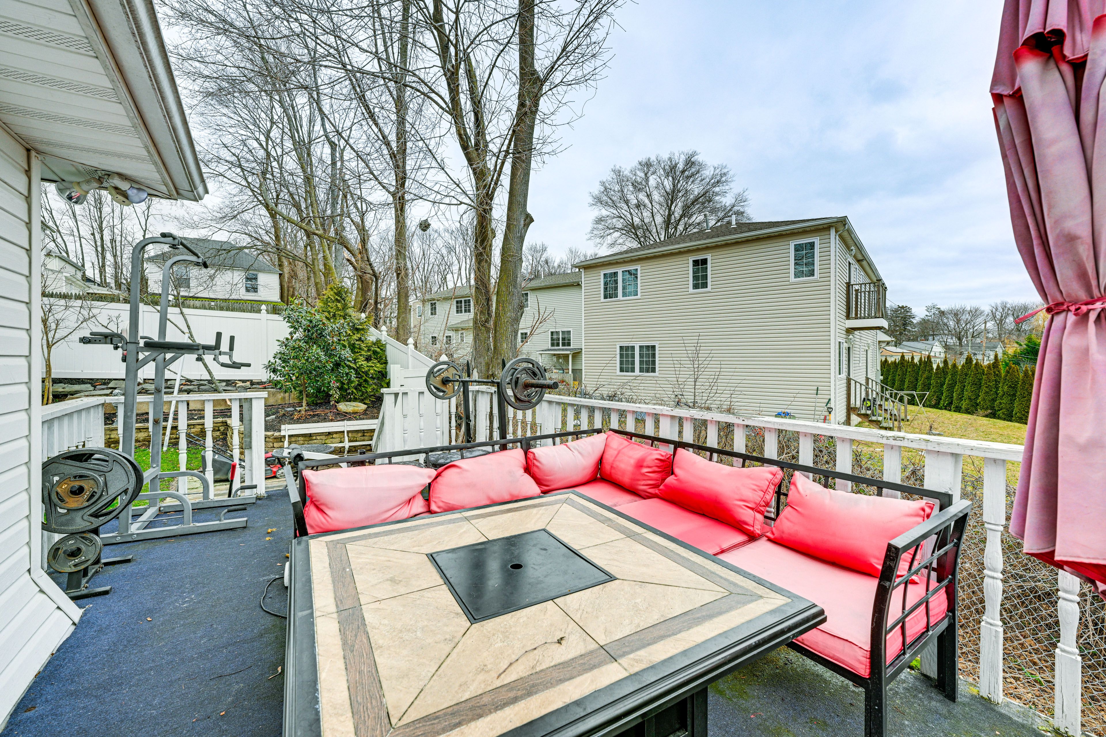 Private Deck | Exercise Equipment